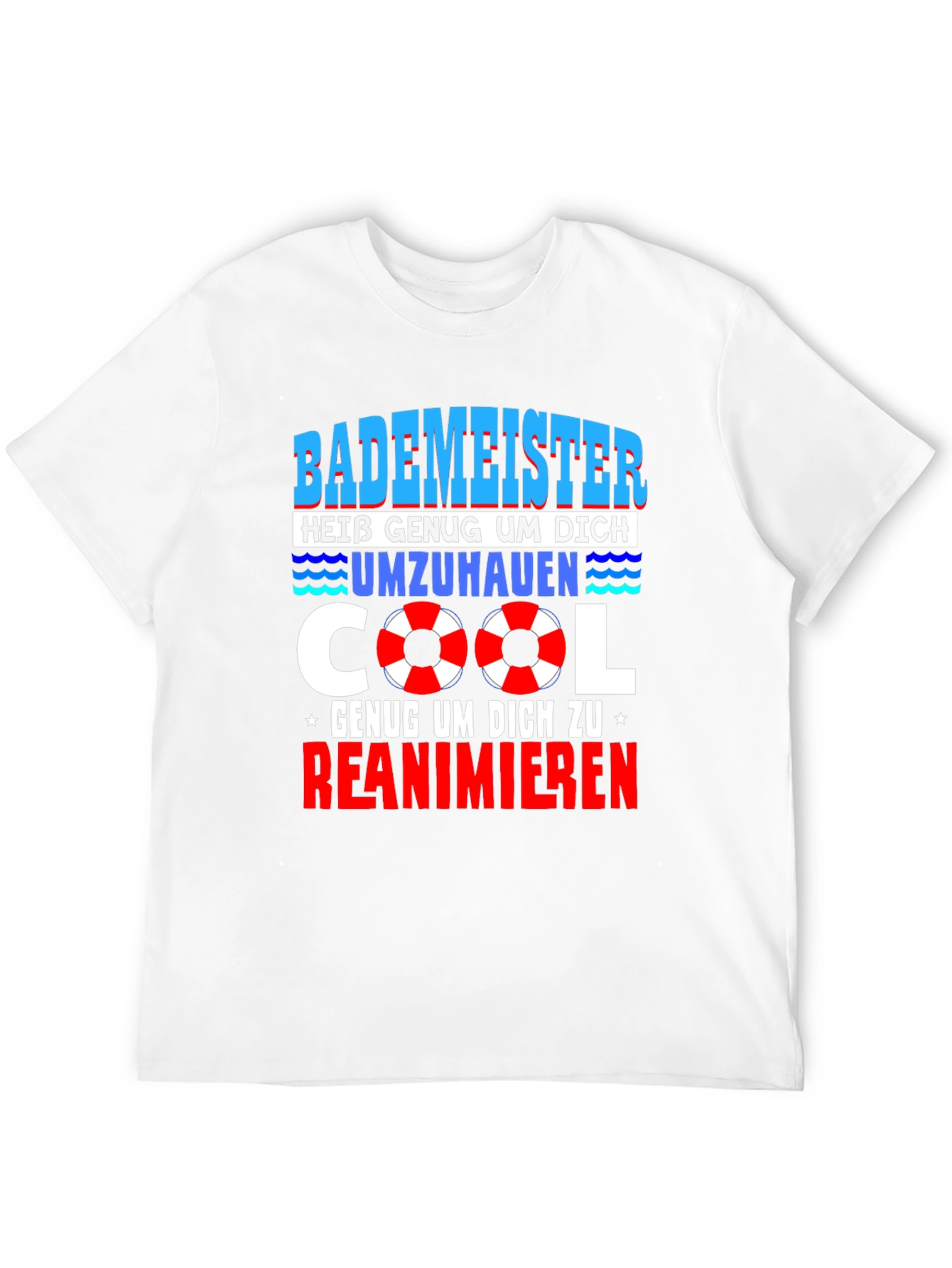 Funny Bademeister (Lifeguard) T-Shirt