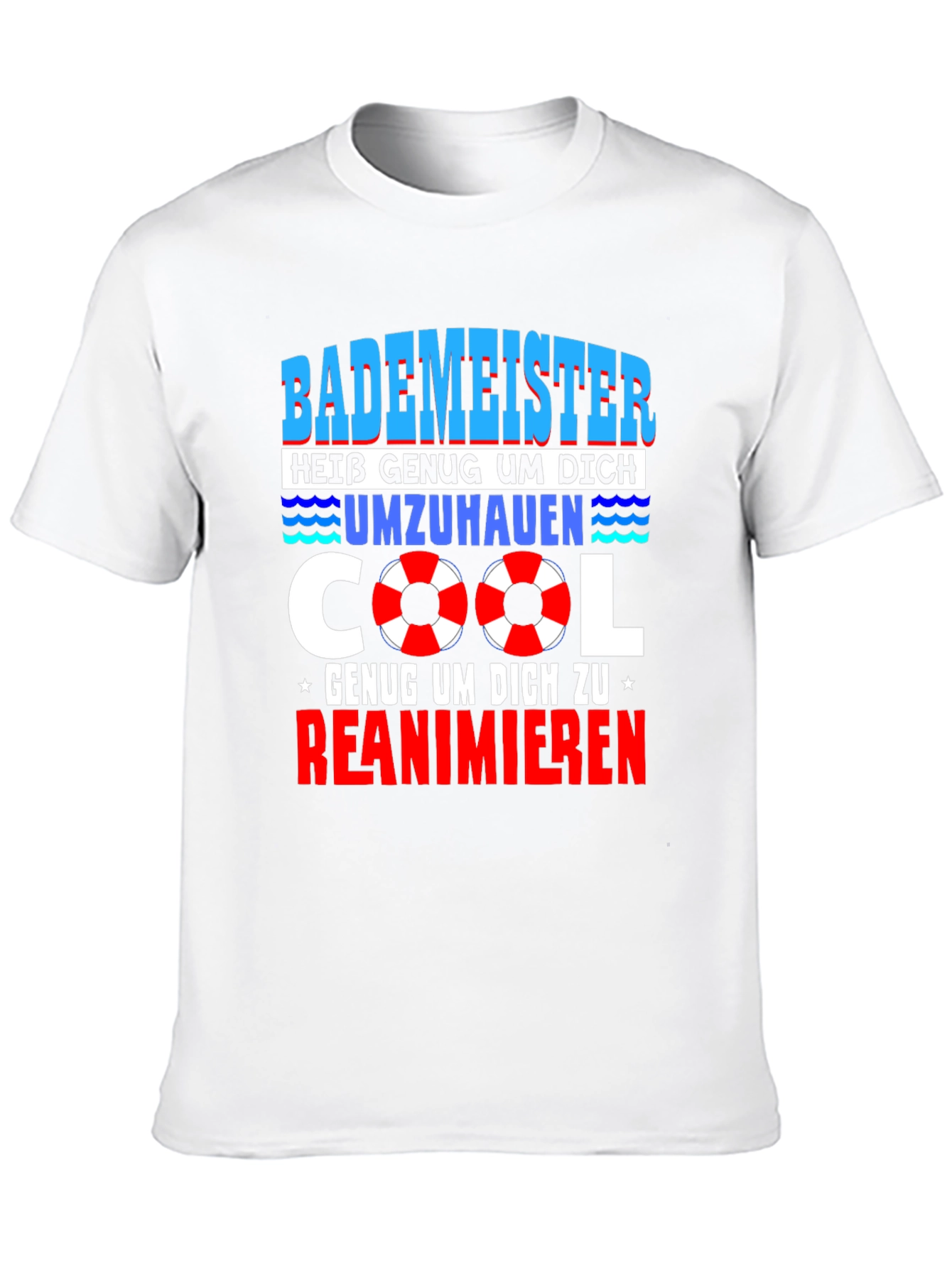 Funny Bademeister (Lifeguard) T-Shirt