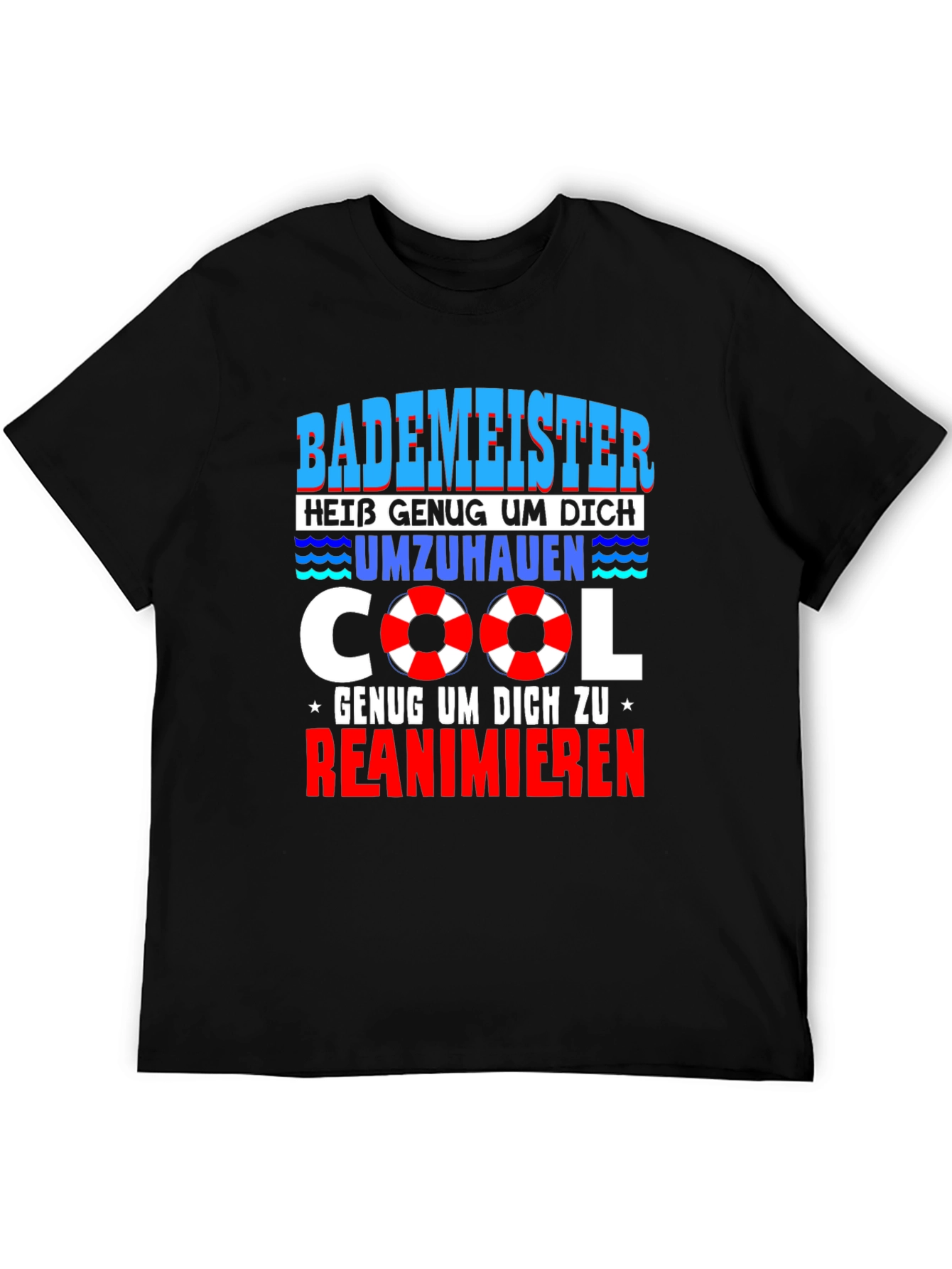 Funny Bademeister (Lifeguard) T-Shirt