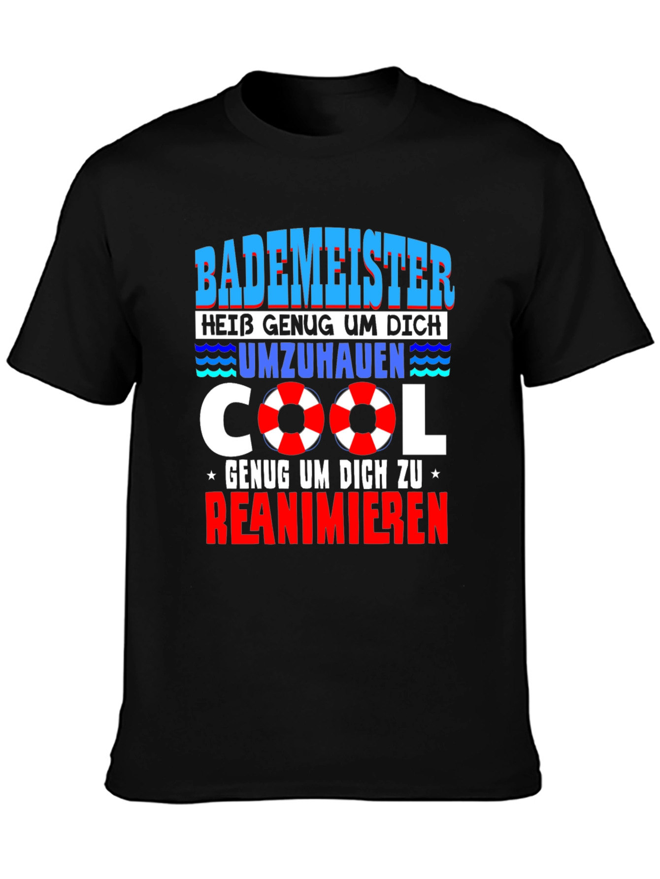Funny Bademeister (Lifeguard) T-Shirt