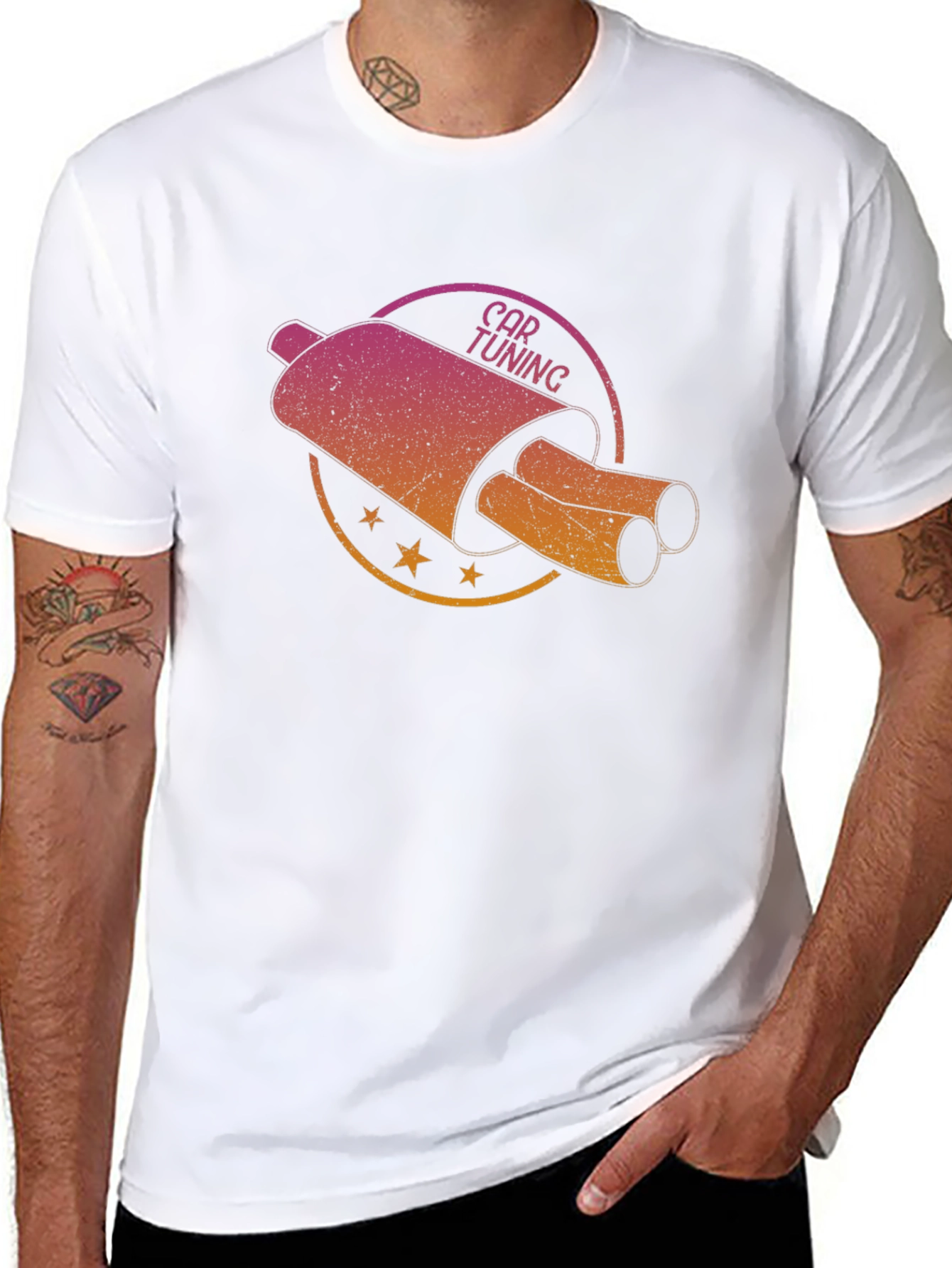 Car Tuning Graphic Tee - Automotive Enthusiast Shirt