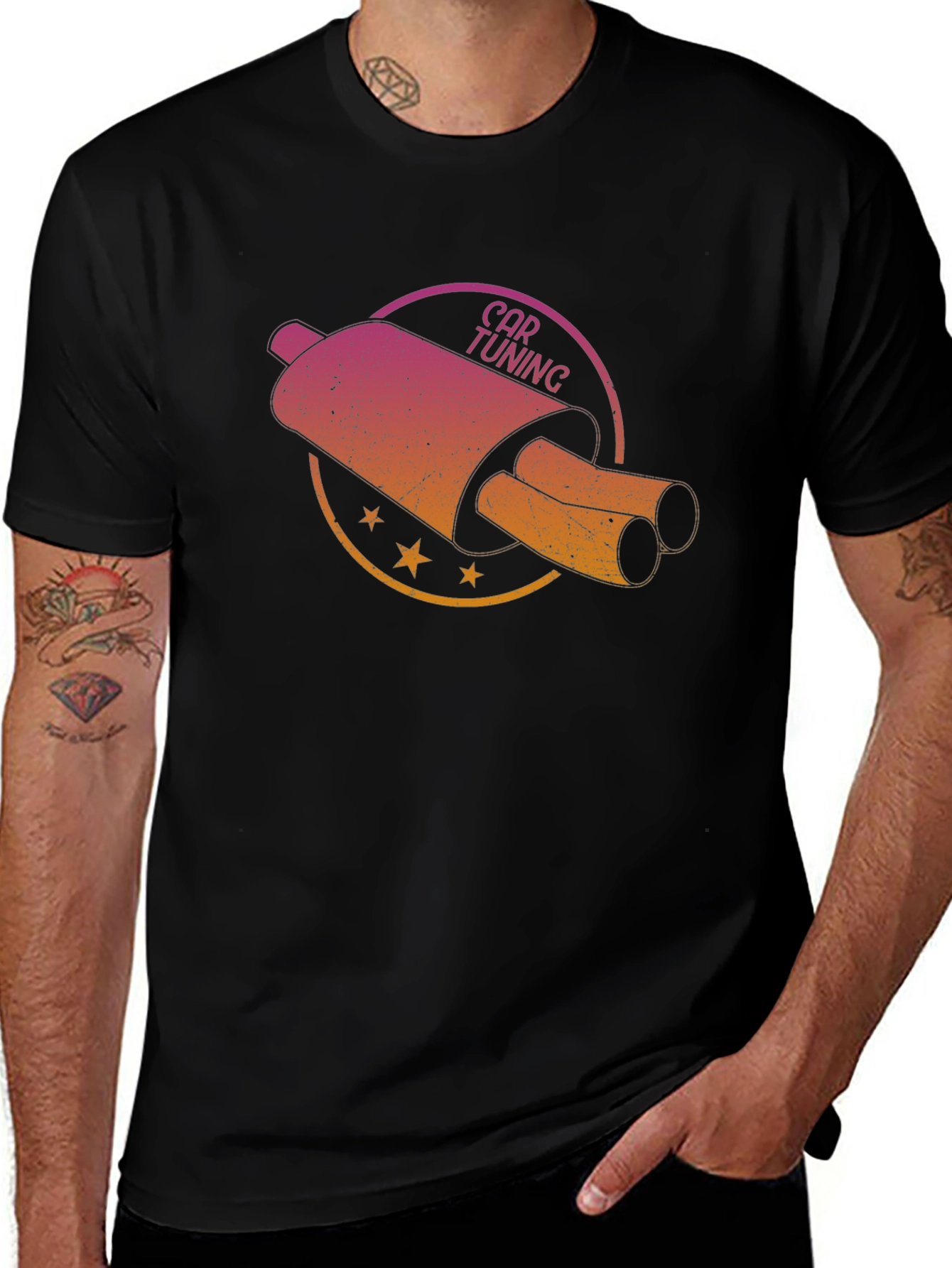 Car Tuning Graphic Tee - Automotive Enthusiast Shirt