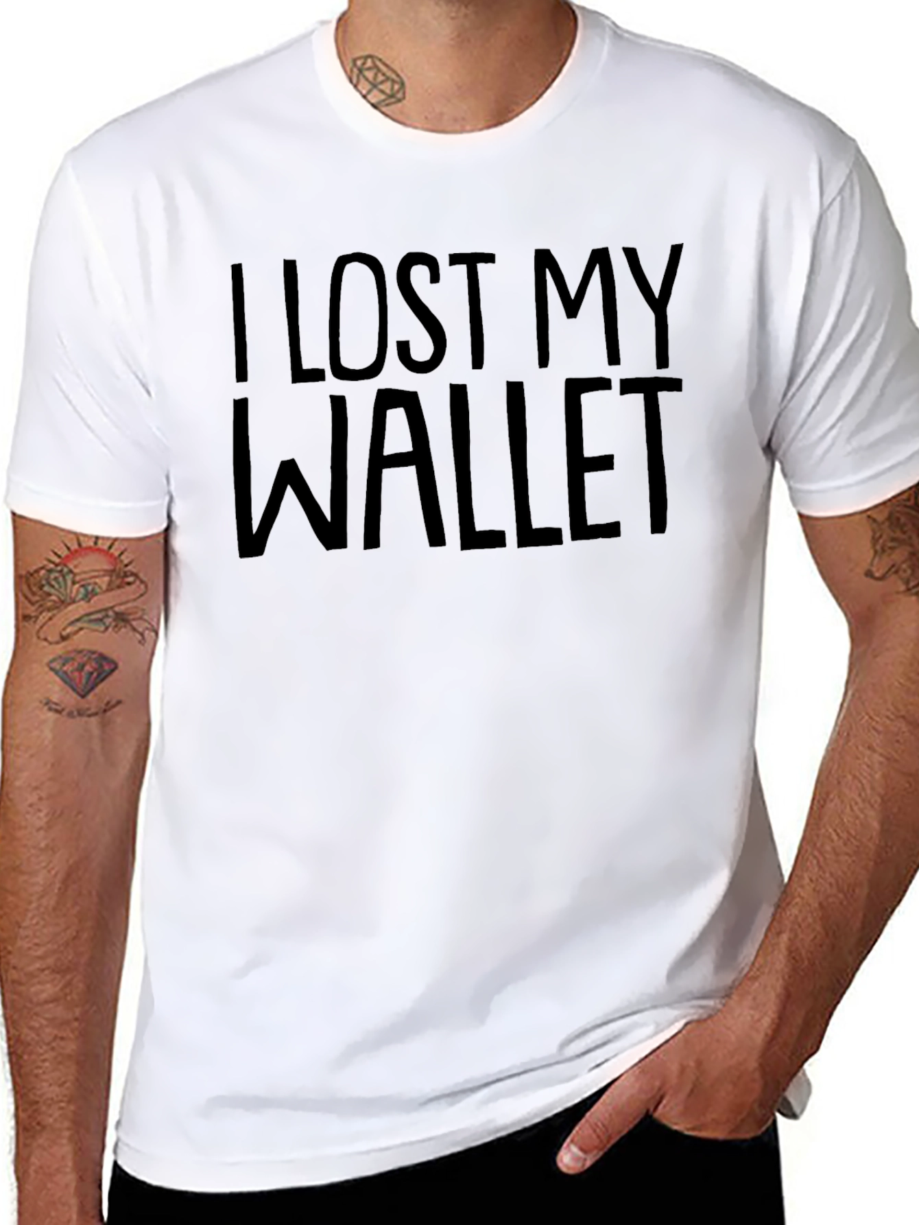 I Lost My Wallet T-Shirt - Funny Casual Tee