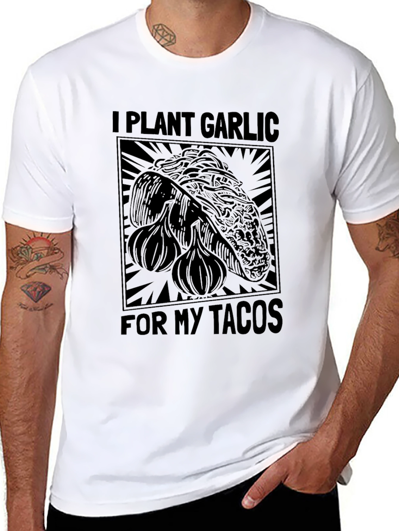 Garlic Taco Graphic Tee
