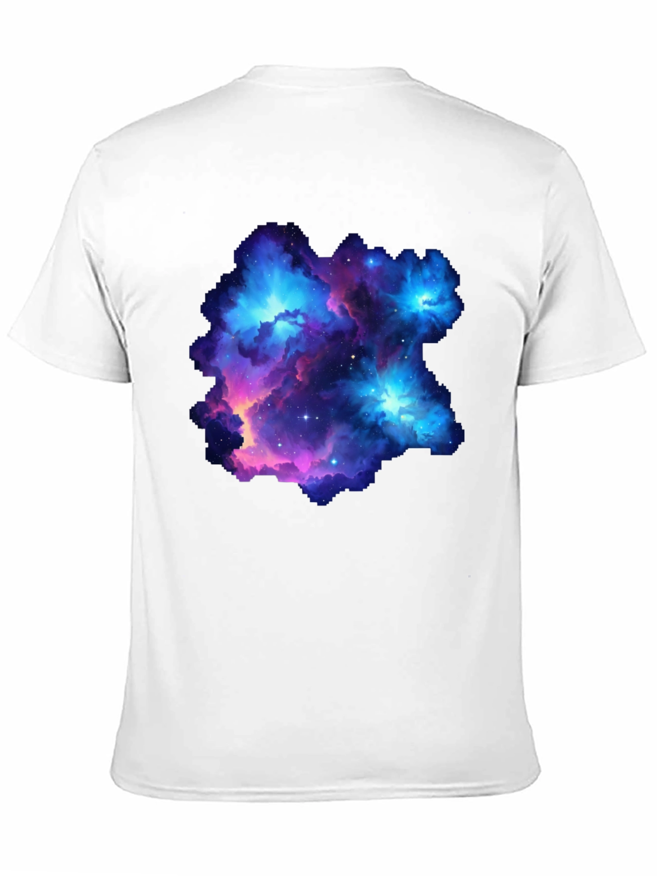 Nebula Galaxy Graphic Print Mens T-Shirt