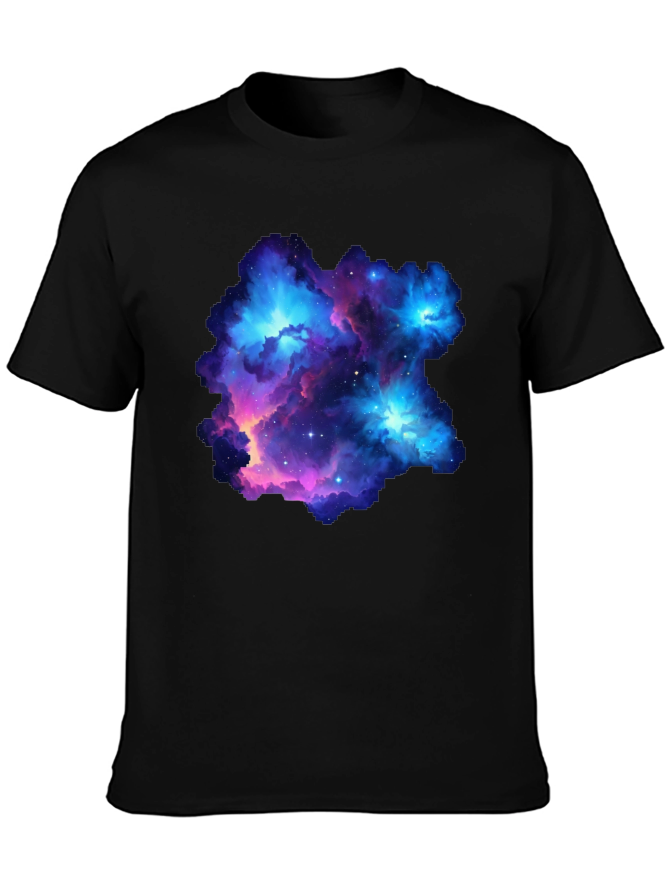Nebula Galaxy Graphic Print Mens T-Shirt