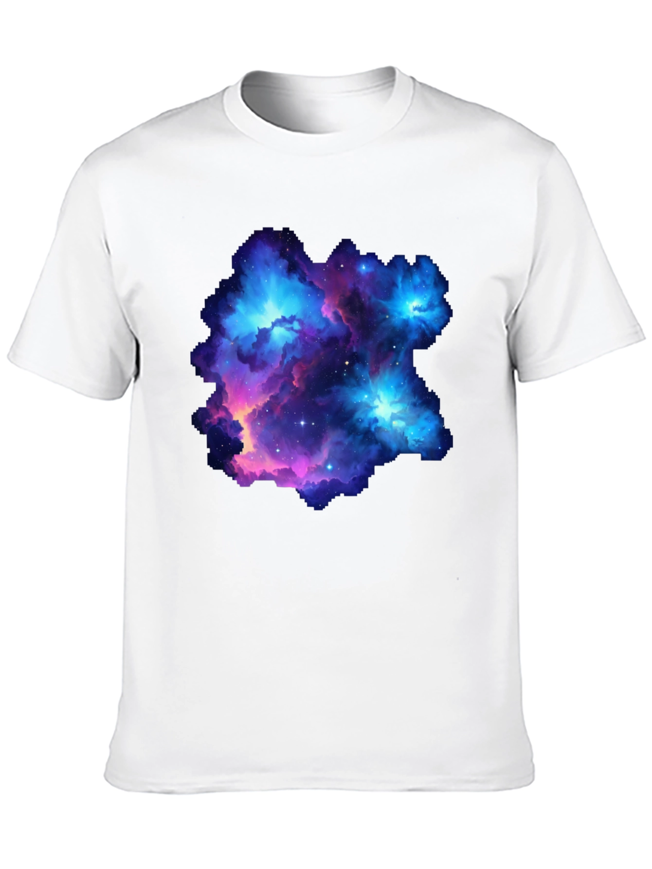 Nebula Galaxy Graphic Print Mens T-Shirt