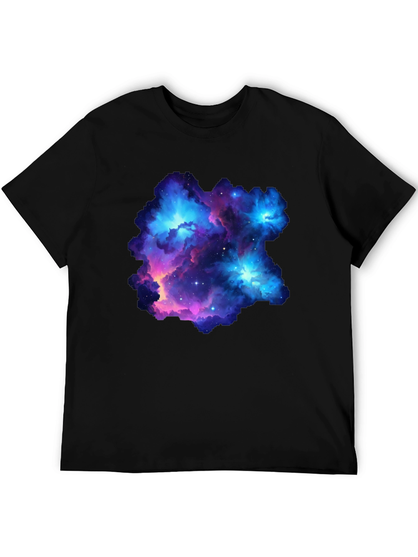 Nebula Galaxy Graphic Print Mens T-Shirt