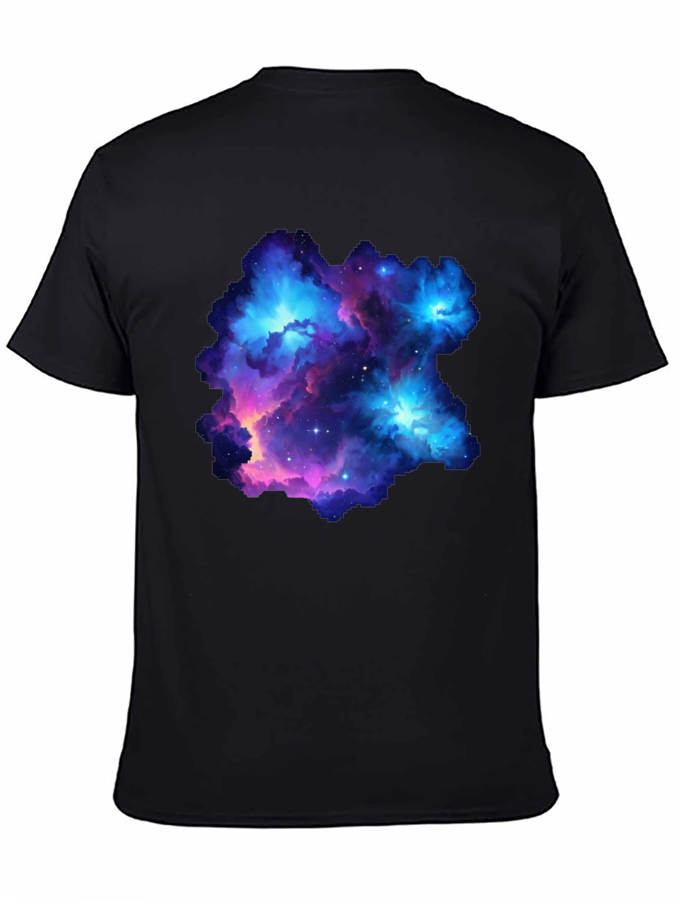 Nebula Galaxy Graphic Print Mens T-Shirt