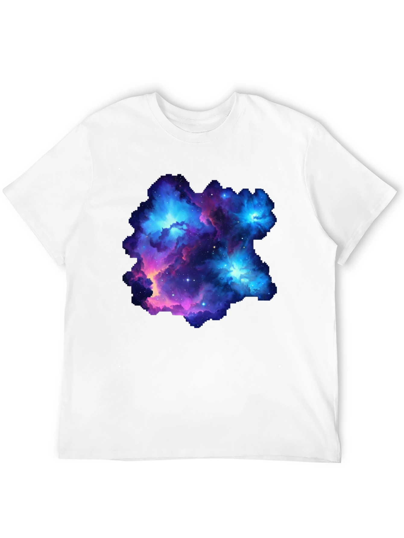 Nebula Galaxy Graphic Print Mens T-Shirt