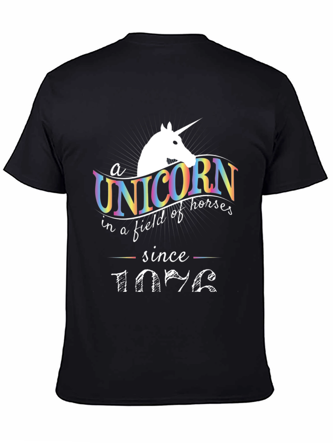 Unicorn Since 1972 Graphic Tee