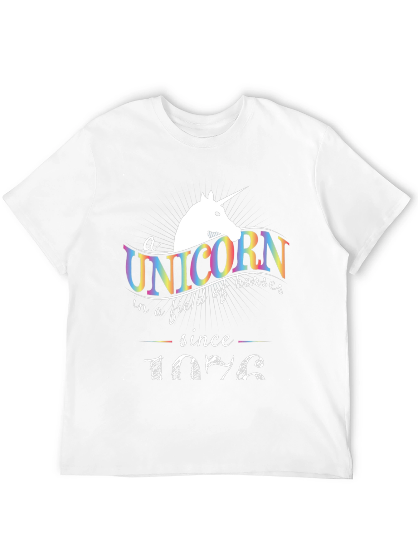 Unicorn Since 1972 Graphic Tee