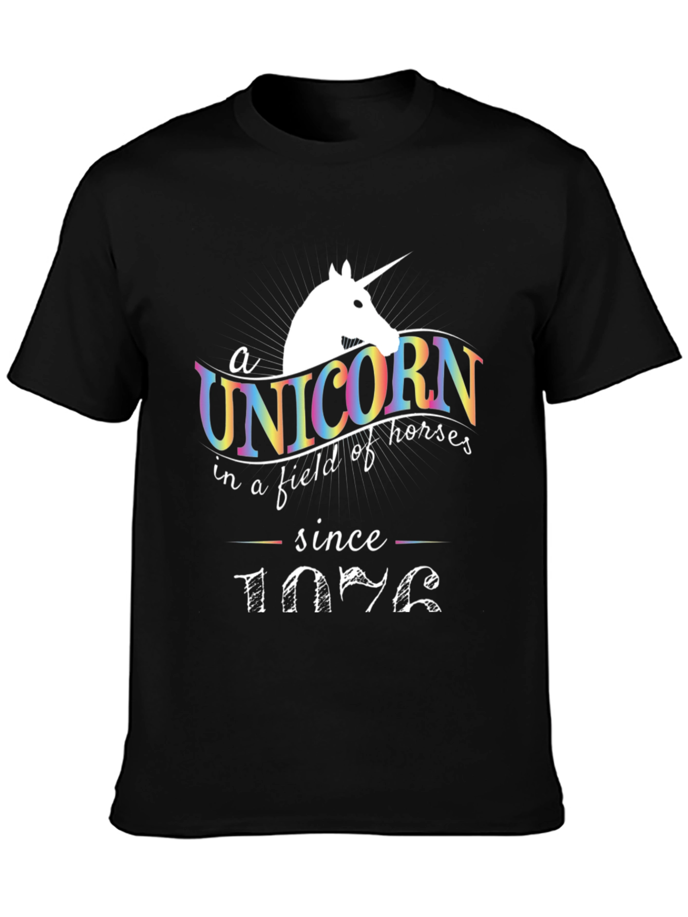 Unicorn Since 1972 Graphic Tee