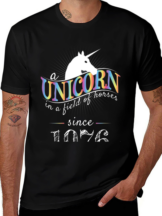 Unicorn Since 1972 Graphic Tee