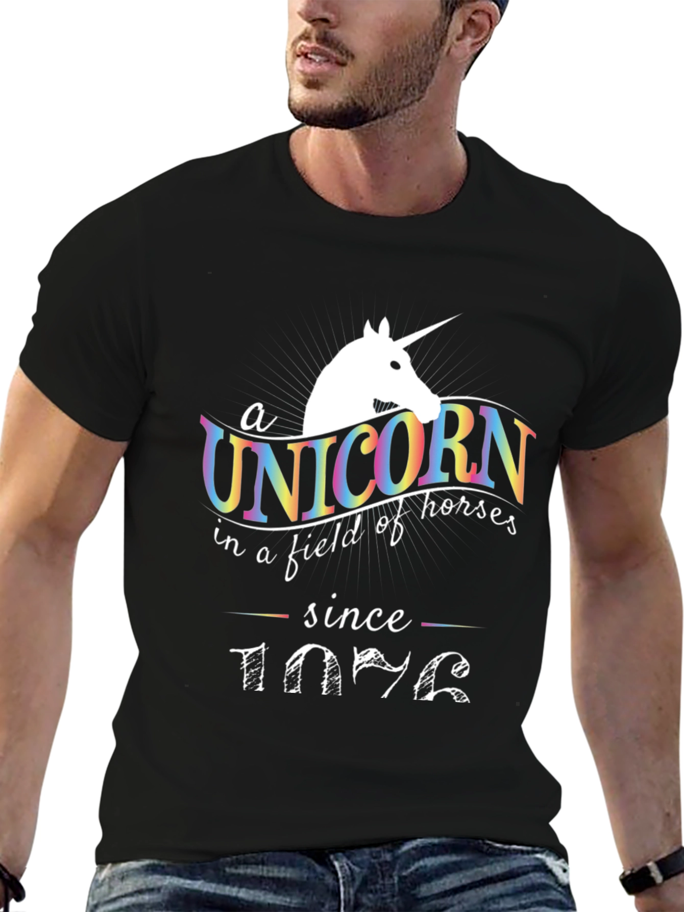 Unicorn Since 1972 Graphic Tee