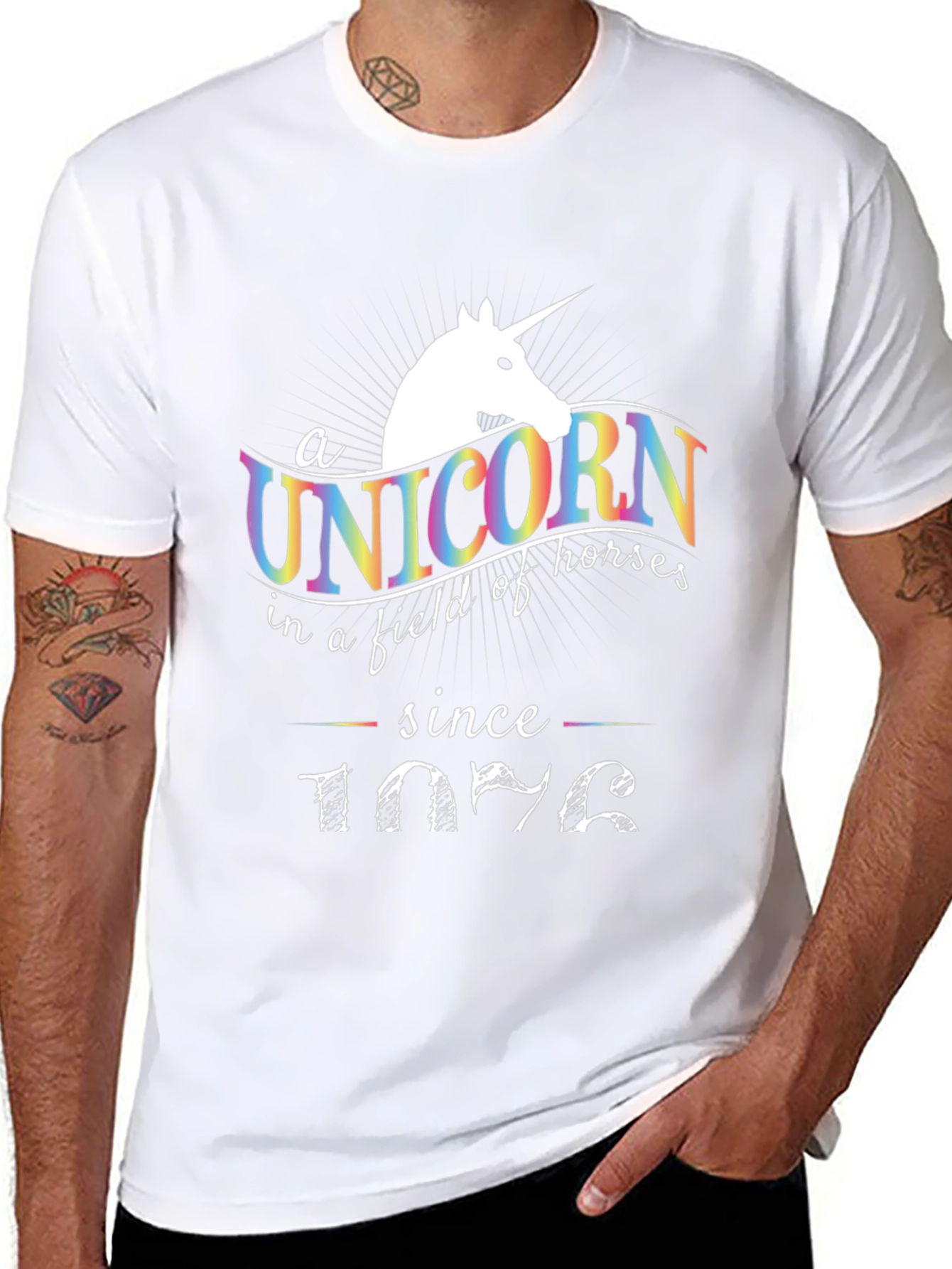 Unicorn Since 1972 Graphic Tee
