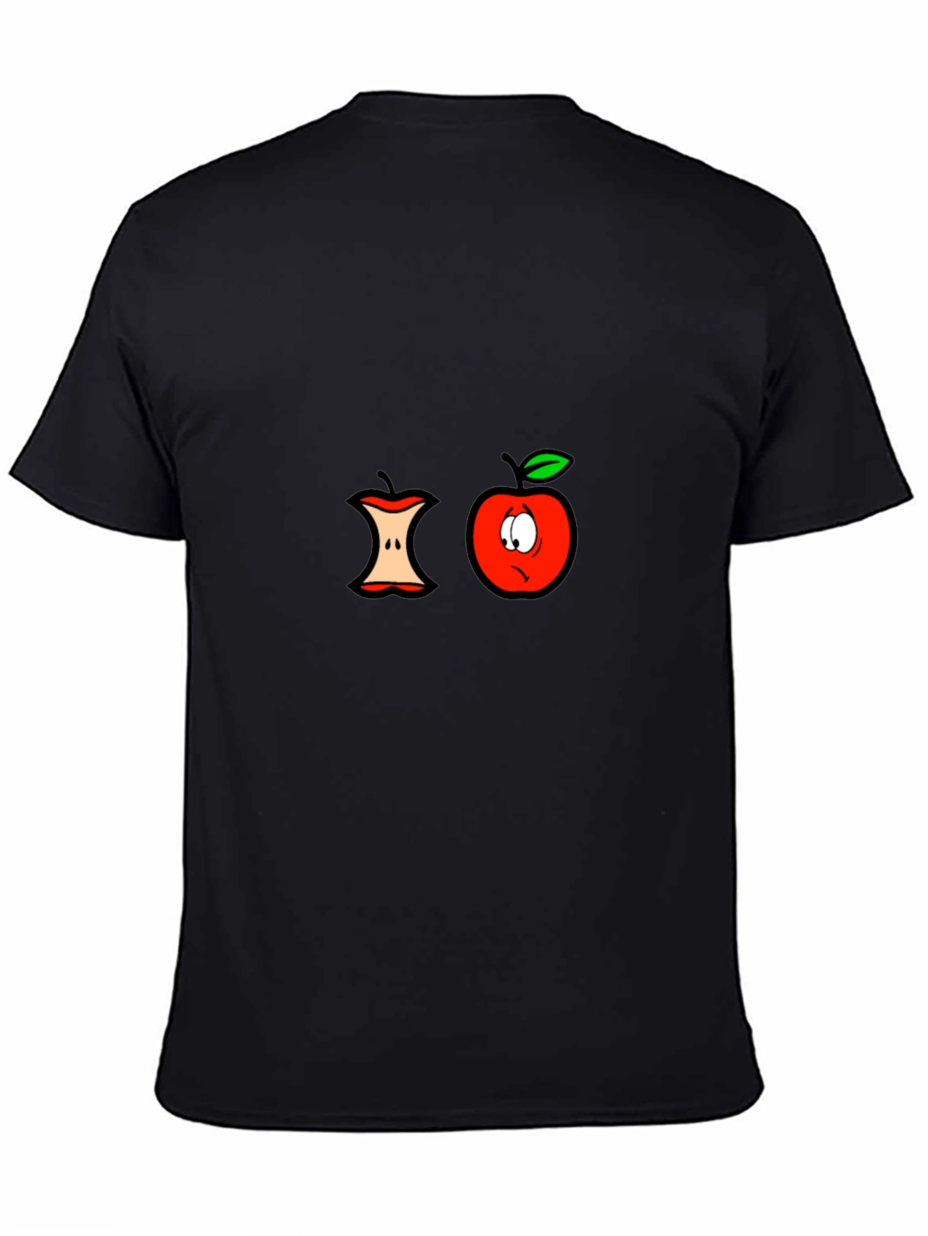 Funny Apple Core Graphic Tee