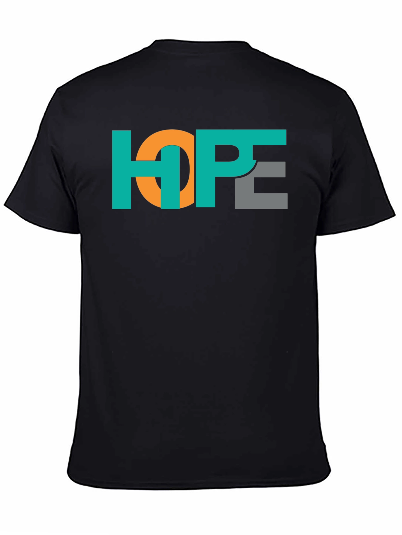 HOPE Graphic Print Black T-Shirt