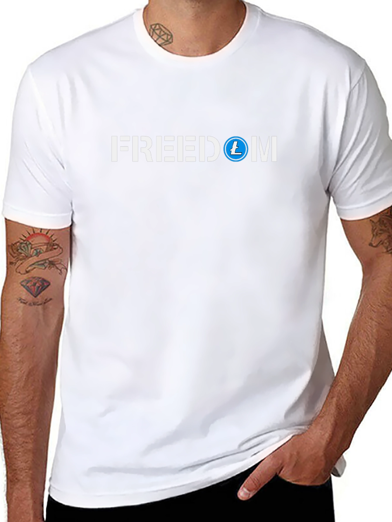 Freedom Litecoin Crypto T-Shirt