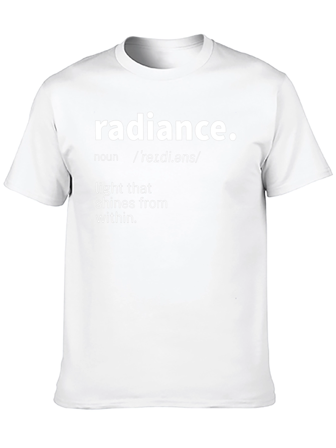 Radiance Definition Graphic Tee - Stylish & Comfortable