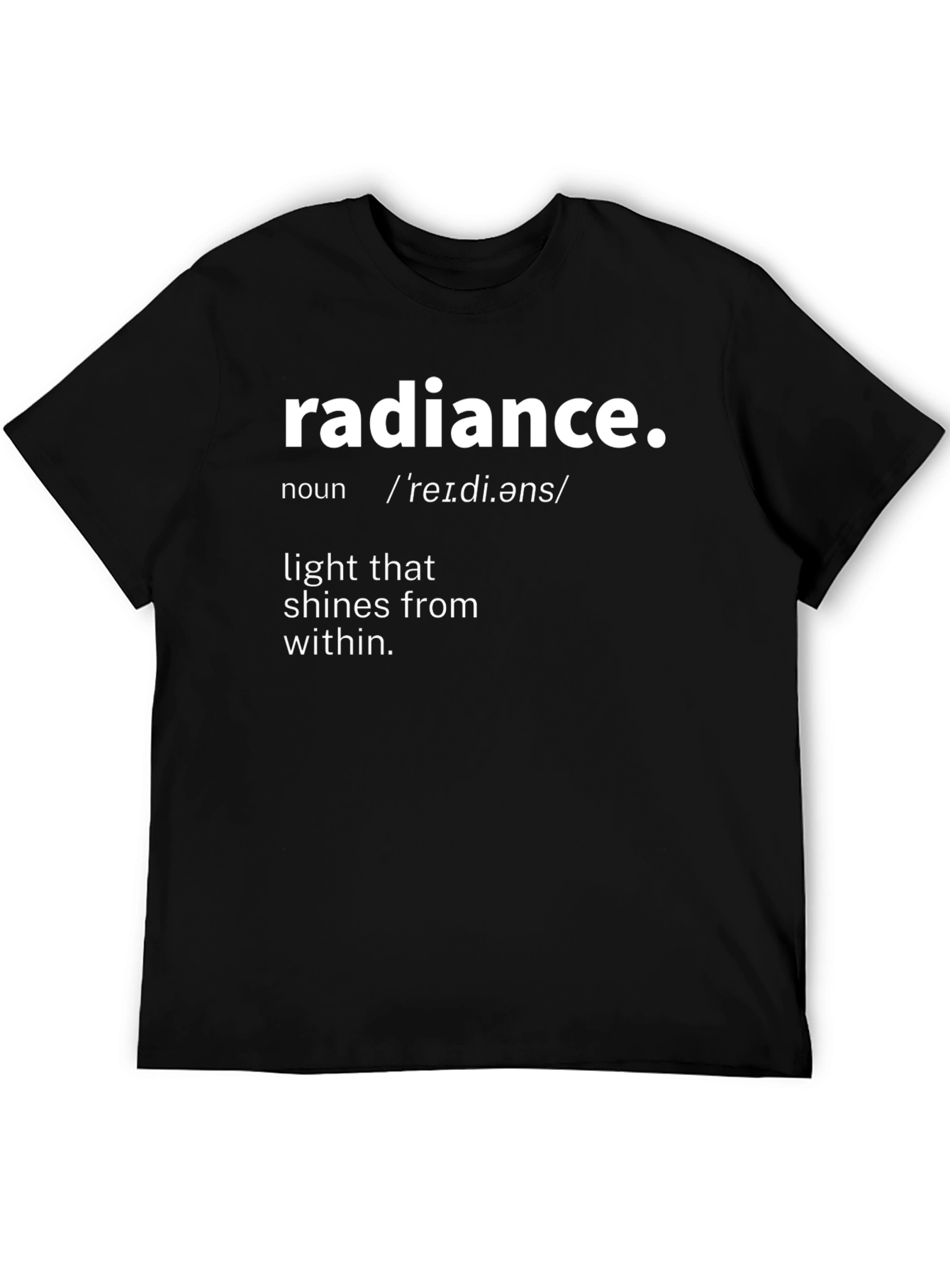 Radiance Definition Graphic Tee - Stylish & Comfortable