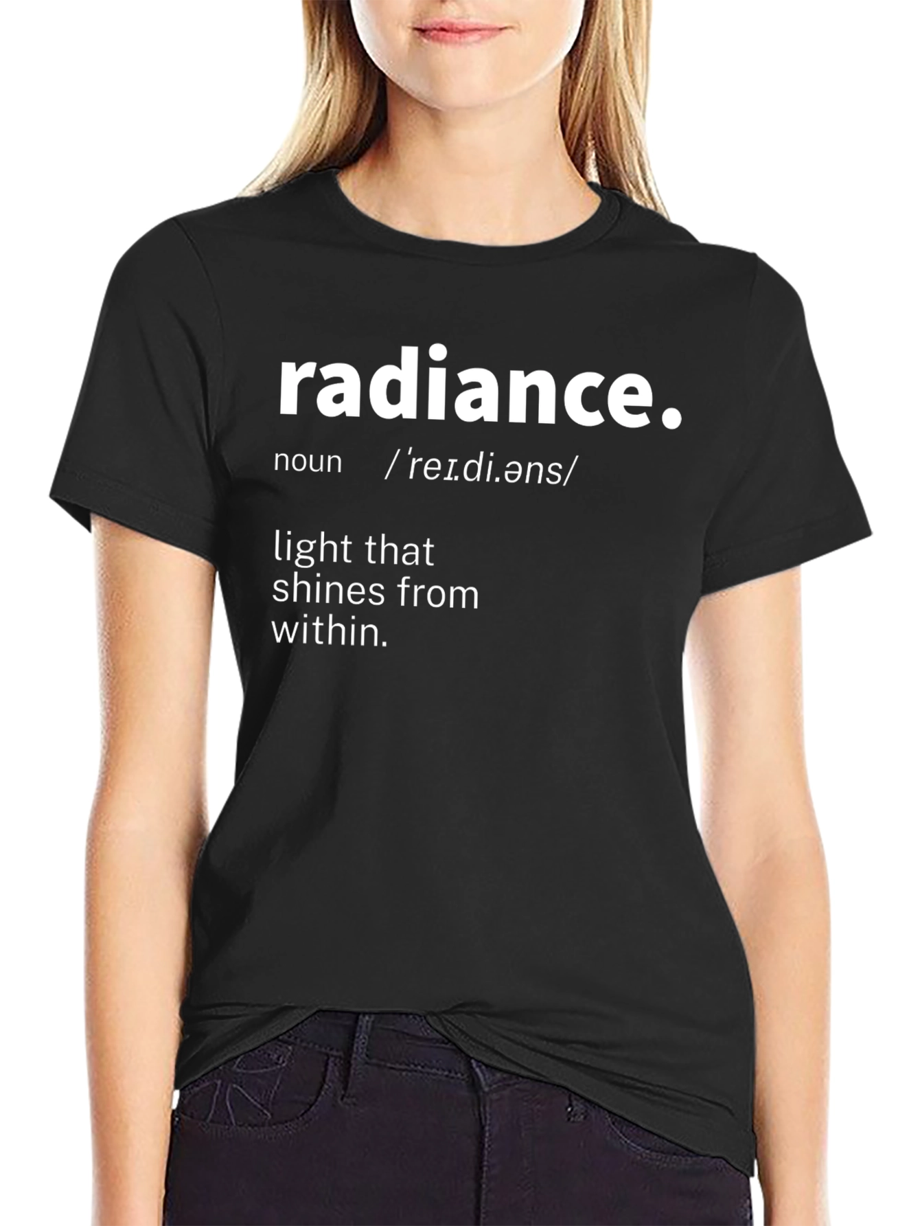 Radiance Definition Graphic Tee - Stylish & Comfortable