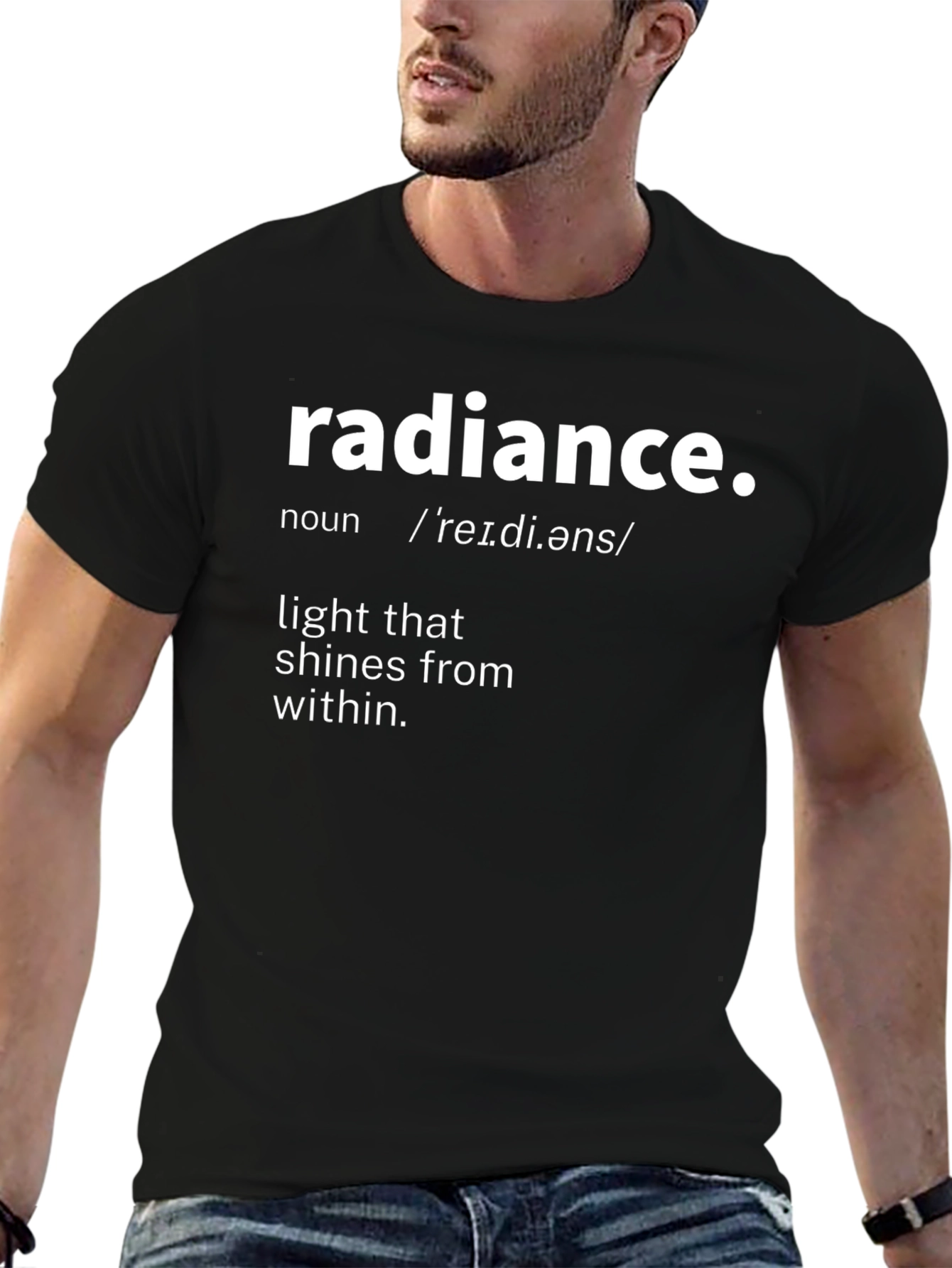 Radiance Definition Graphic Tee - Stylish & Comfortable