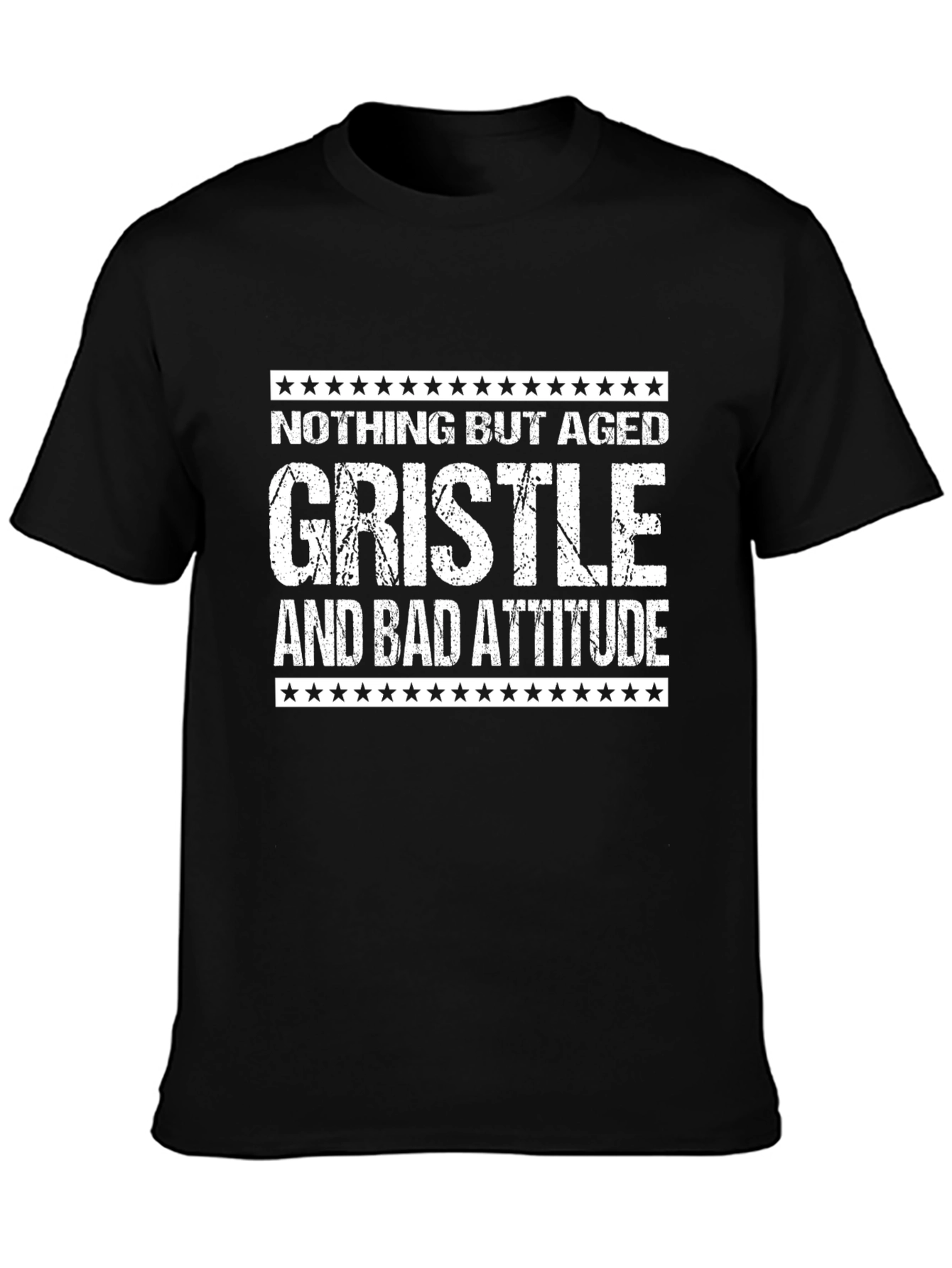 Aged Gristle & Bad Attitude Graphic Tee