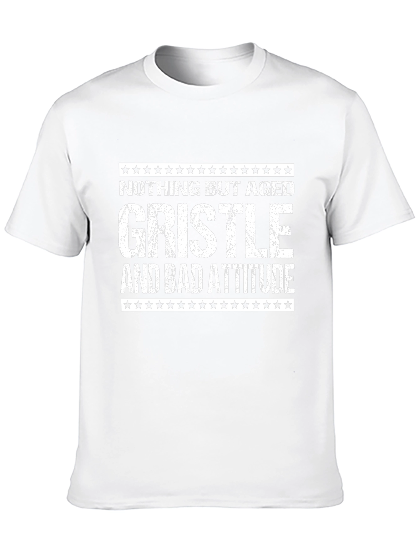 Aged Gristle & Bad Attitude Graphic Tee