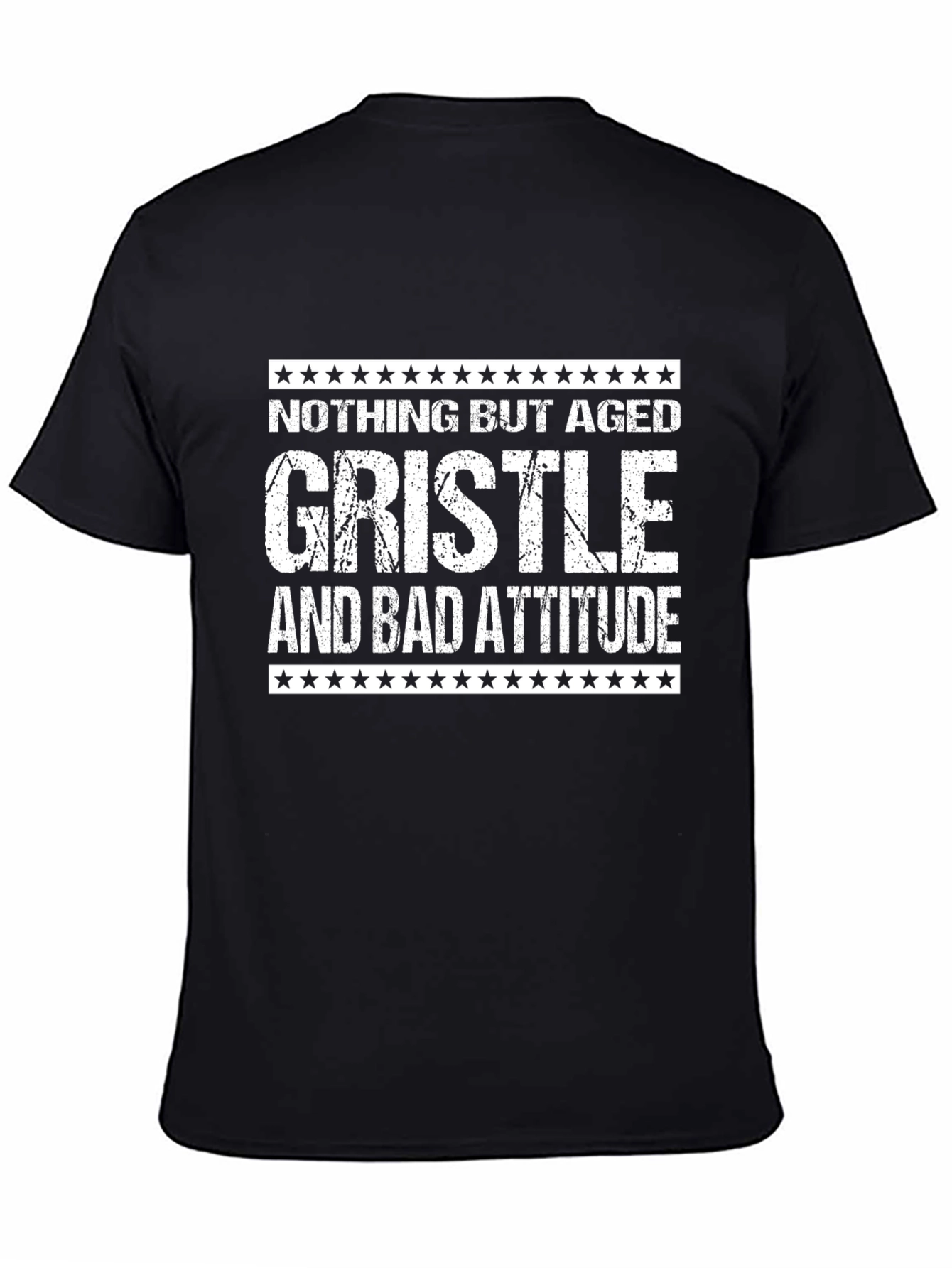 Aged Gristle & Bad Attitude Graphic Tee