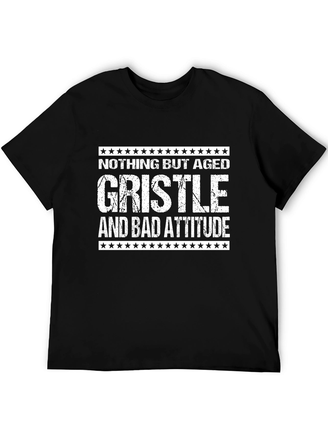Aged Gristle & Bad Attitude Graphic Tee
