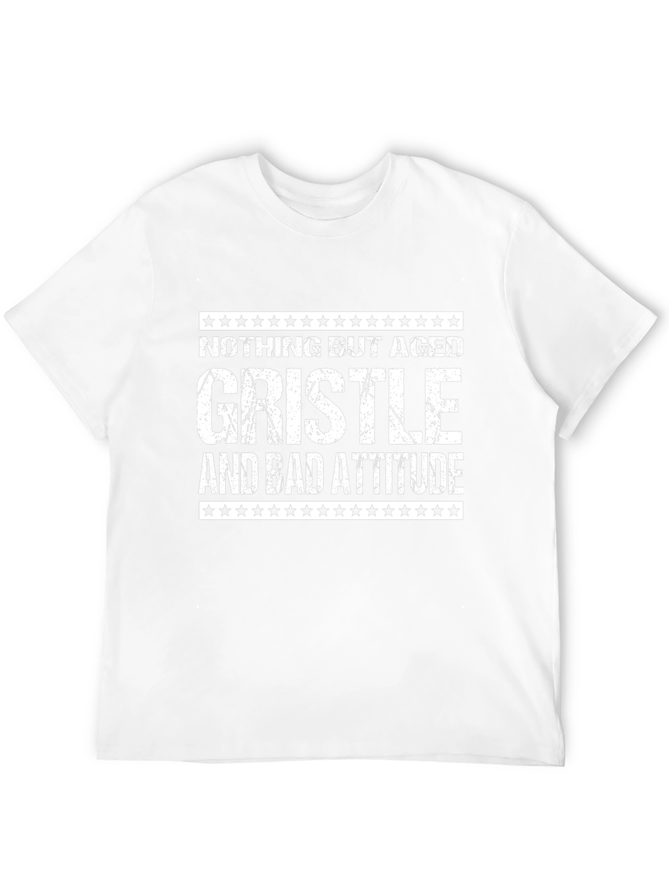 Aged Gristle & Bad Attitude Graphic Tee