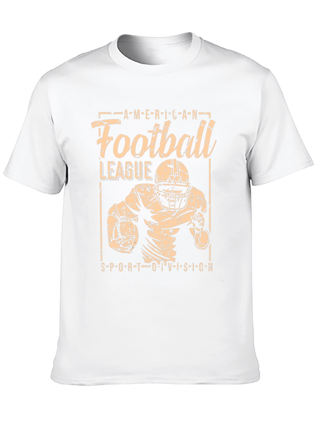 American Football League Black Graphic Tee