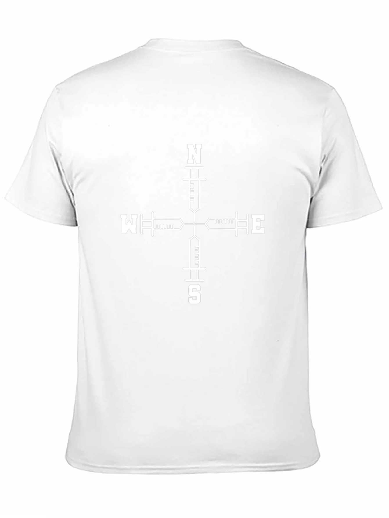 Vaccine Compass Graphic Tee - Quirky & Unique Shirt