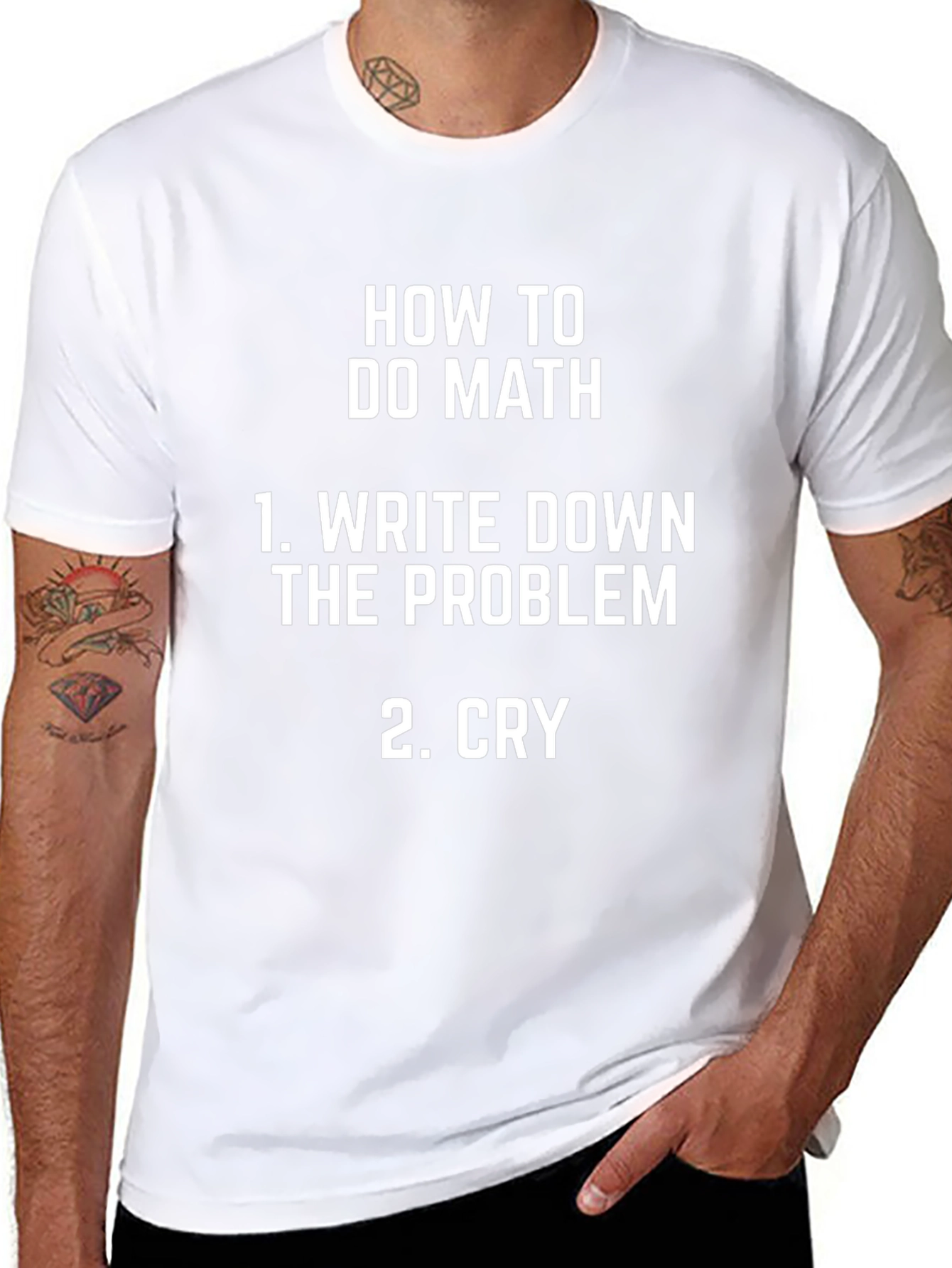 How to Do Math T-Shirt Funny Math Student Gift
