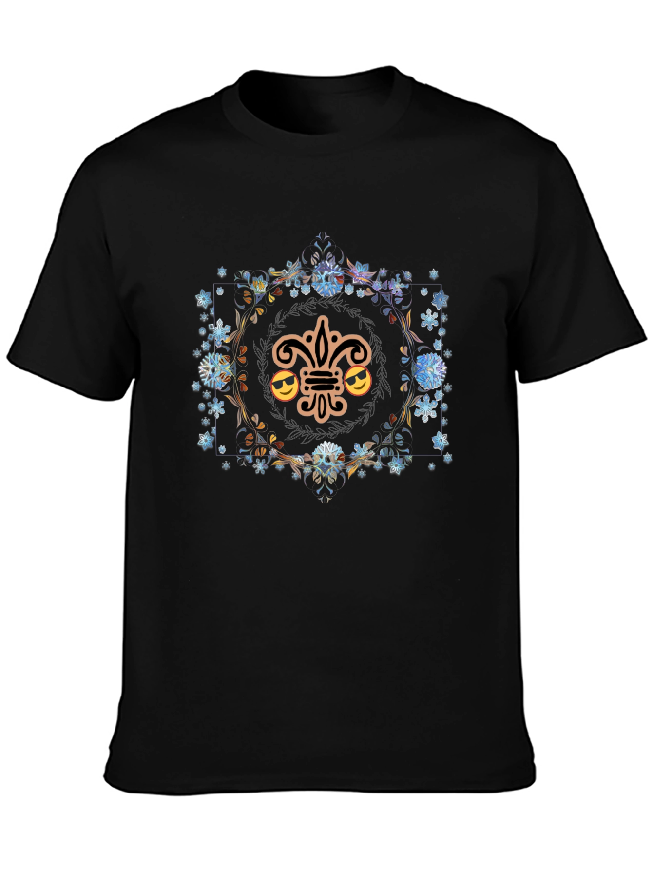 Cool Fleur-de-lis Graphic Tee