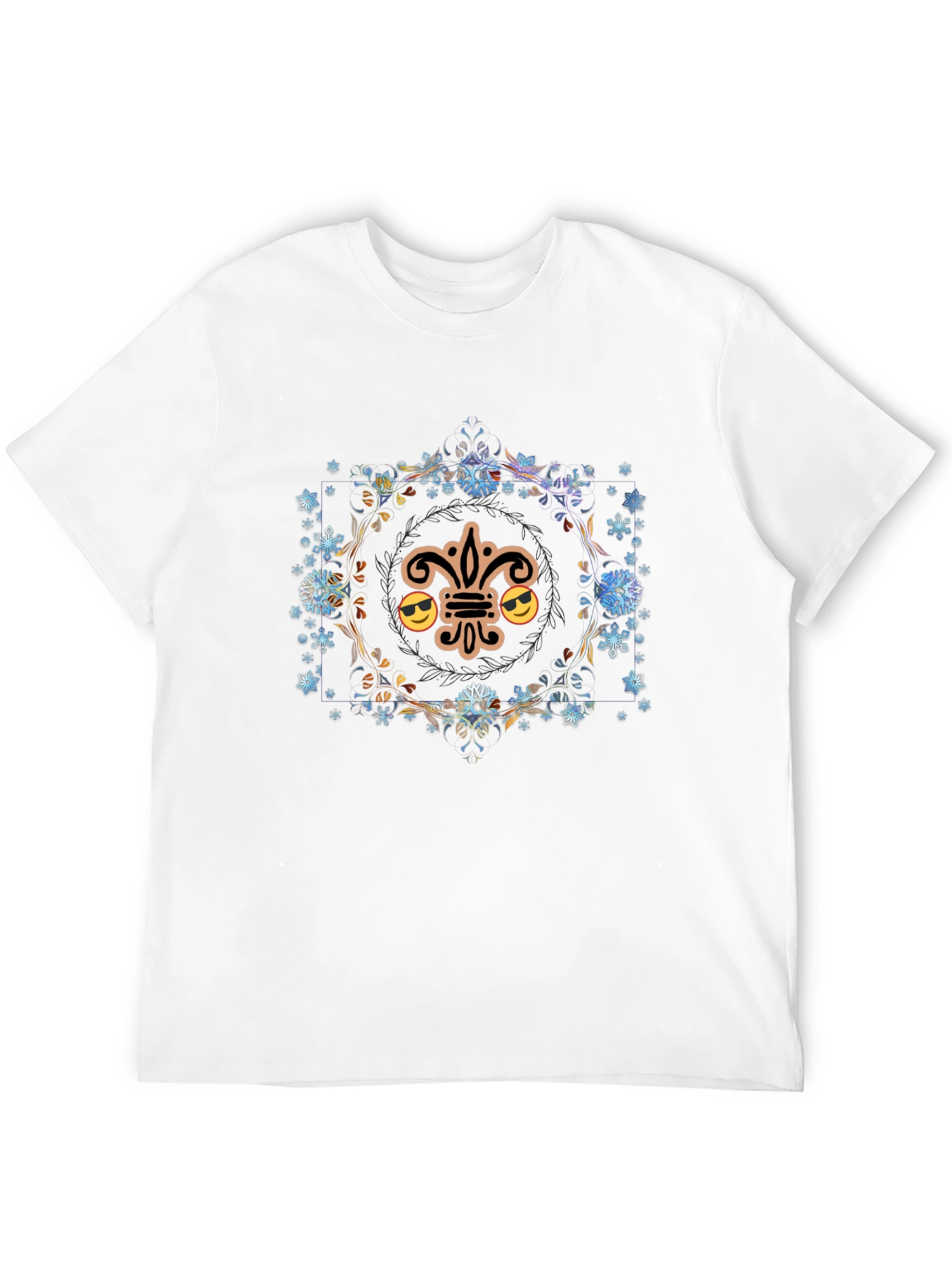 Cool Fleur-de-lis Graphic Tee