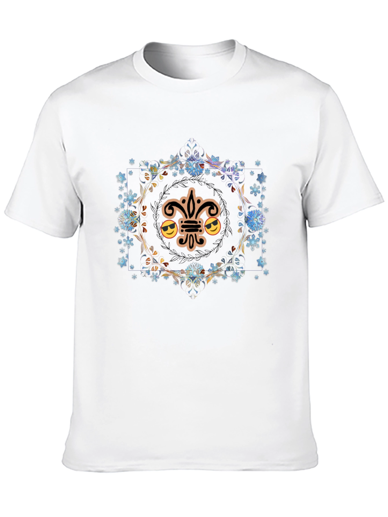Cool Fleur-de-lis Graphic Tee
