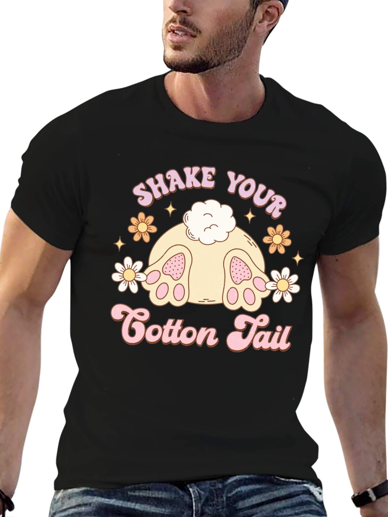 Shake Your Cotton Tail Easter Bunny T-Shirt