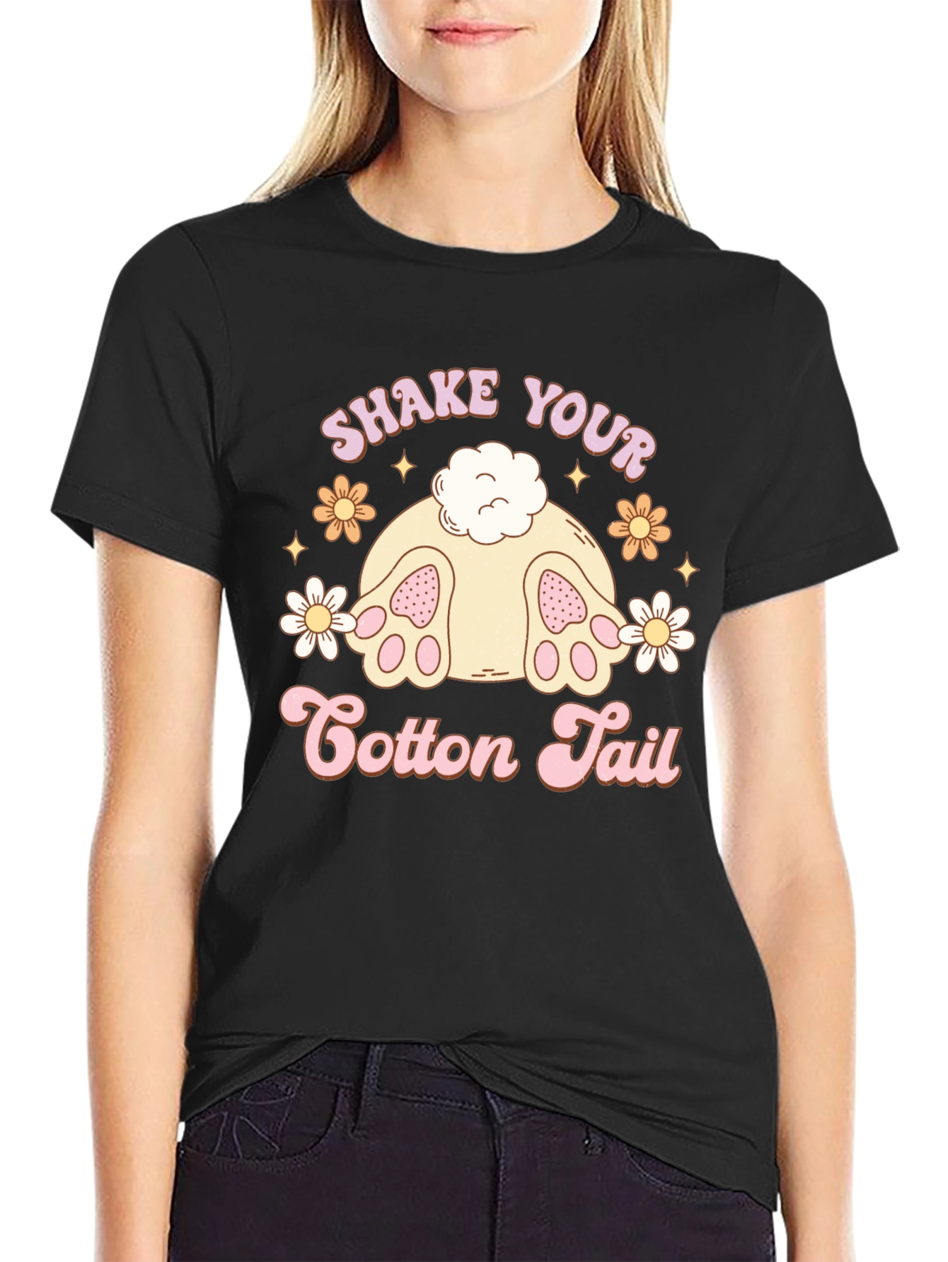 Shake Your Cotton Tail Easter Bunny T-Shirt