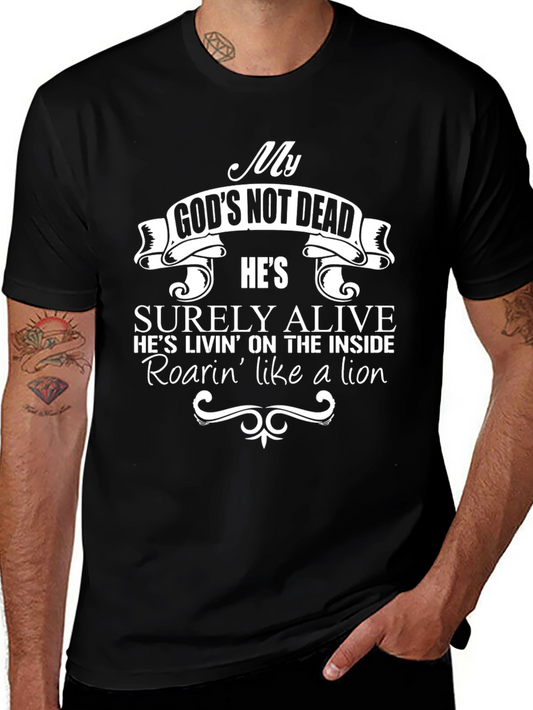 My Gods Not Dead Mens Graphic Tee