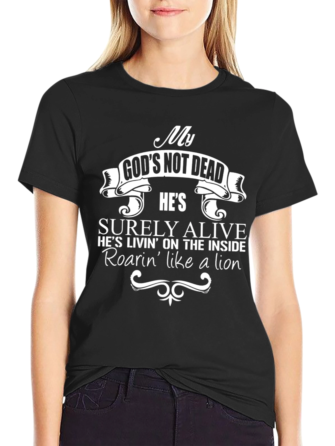 My Gods Not Dead Mens Graphic Tee