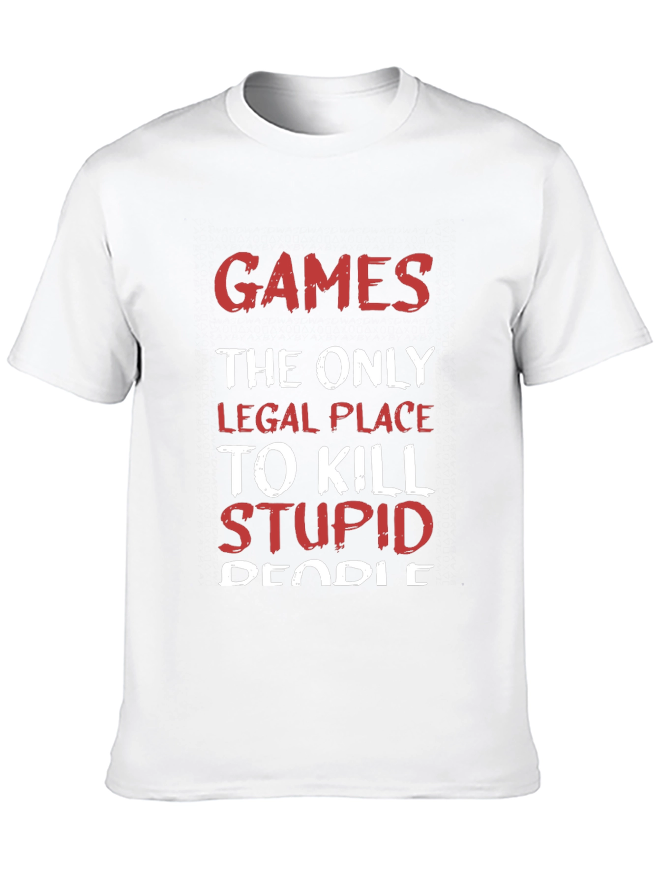 Funny Gamer T-Shirt: Legal Place to Kill Stupid People