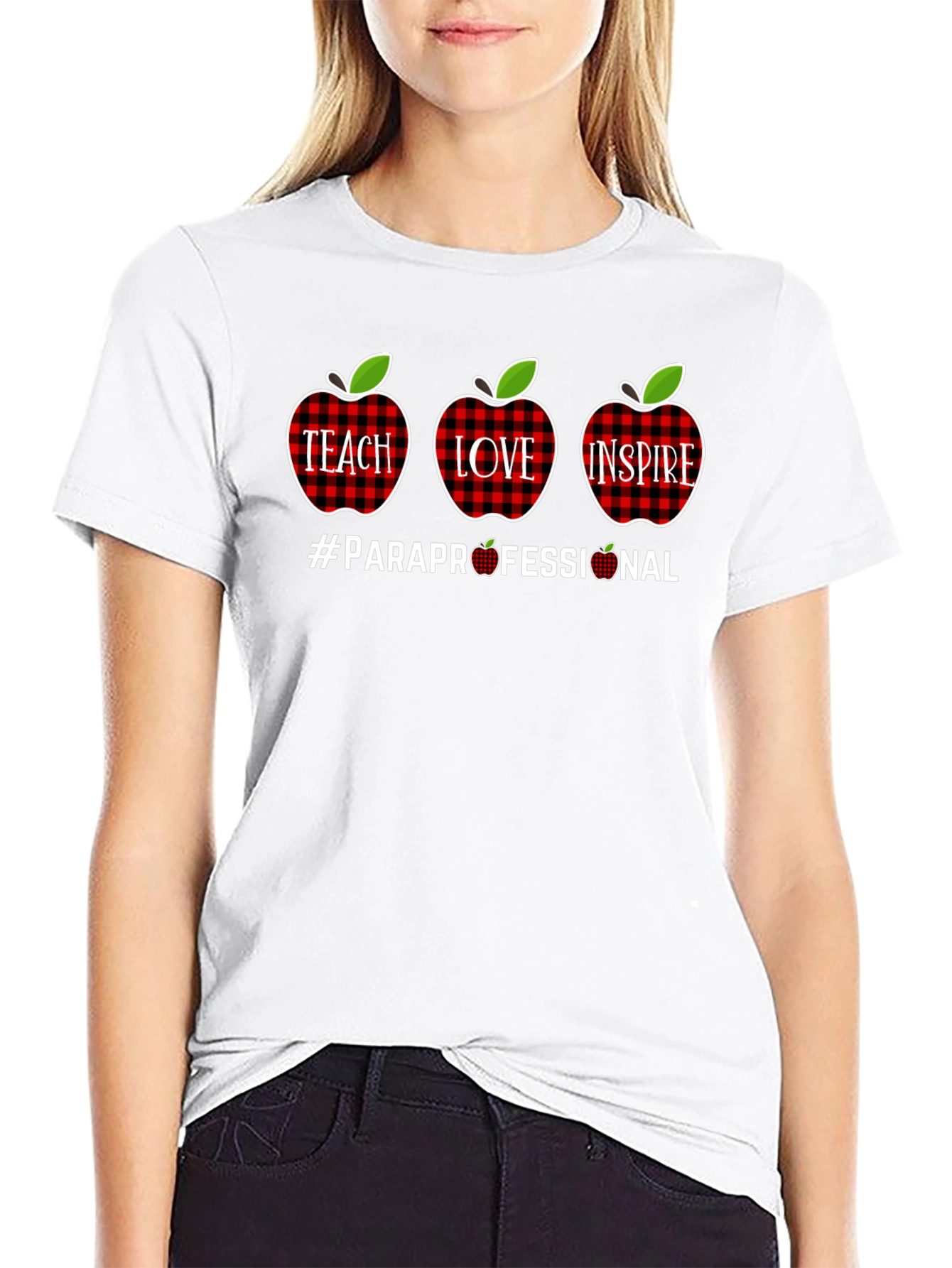 Teach Love Inspire Paraprofessional T-Shirt