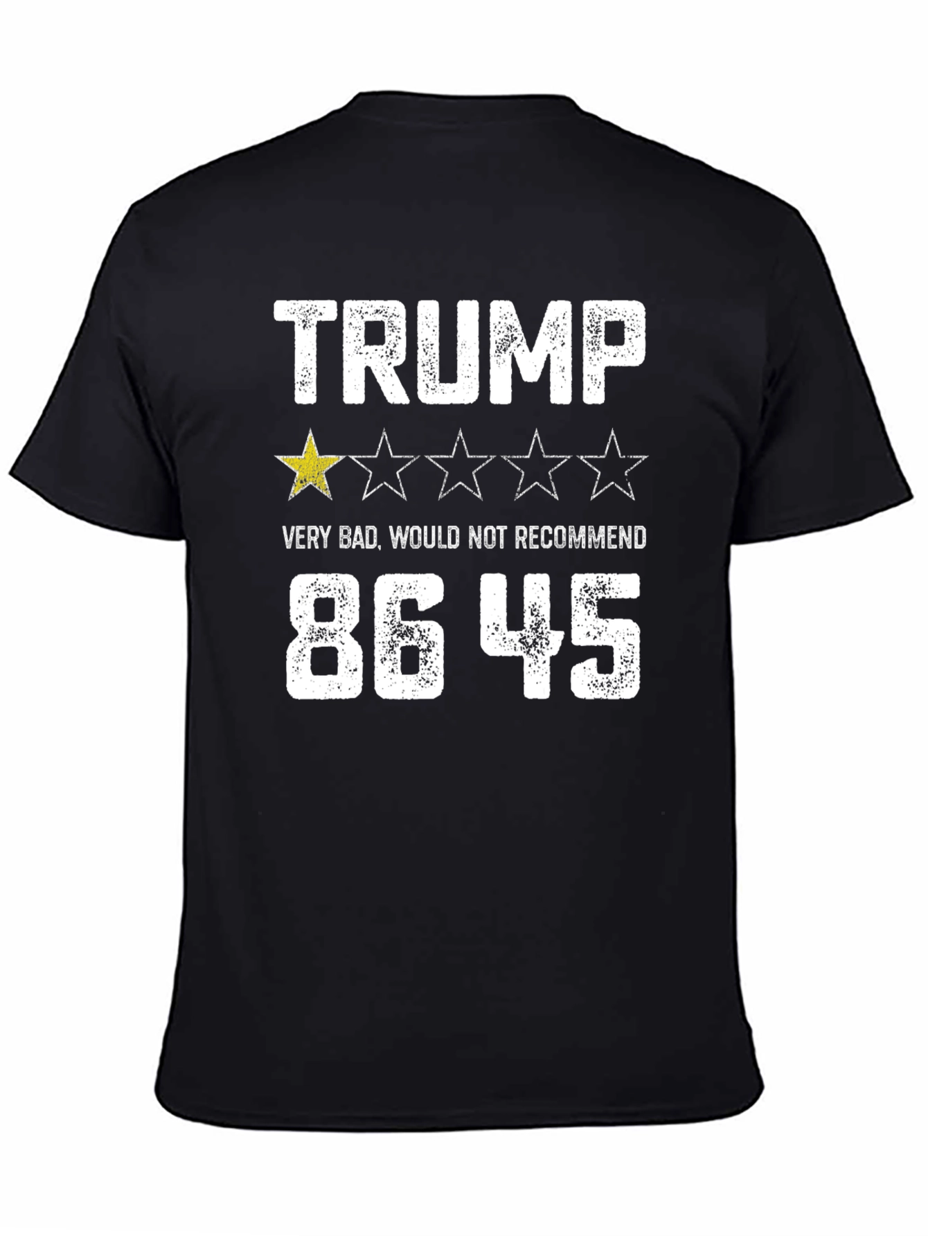 Trump 86 45 One Star Review T-Shirt