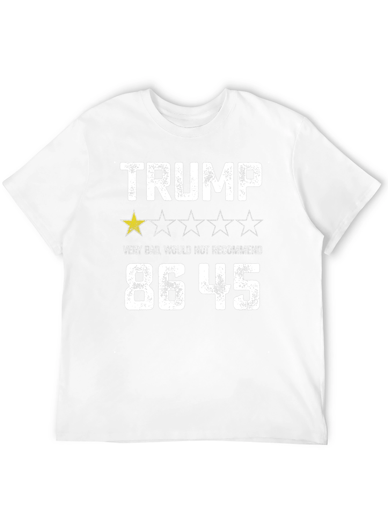 Trump 86 45 One Star Review T-Shirt