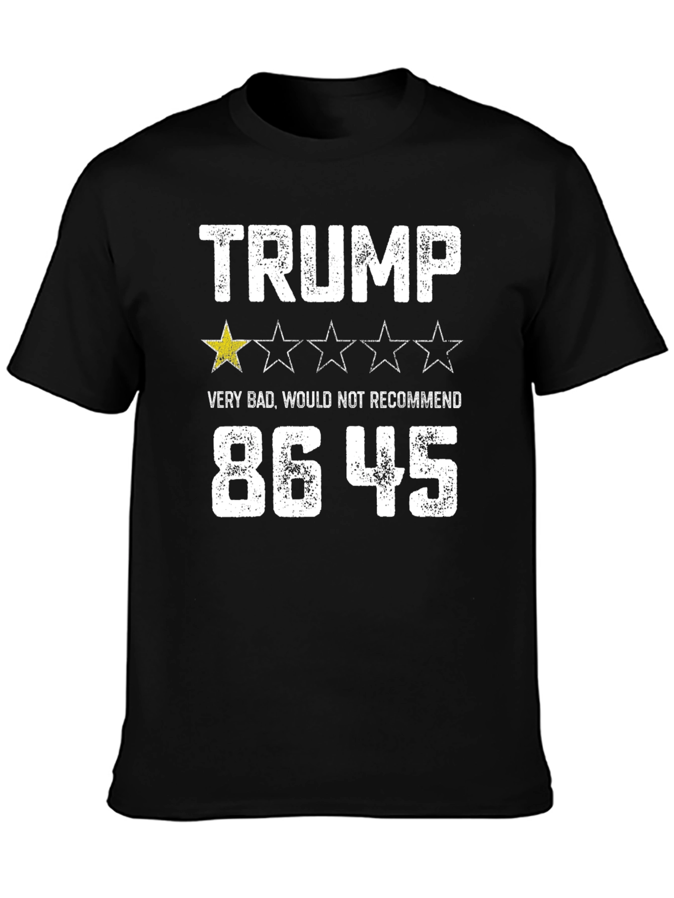 Trump 86 45 One Star Review T-Shirt