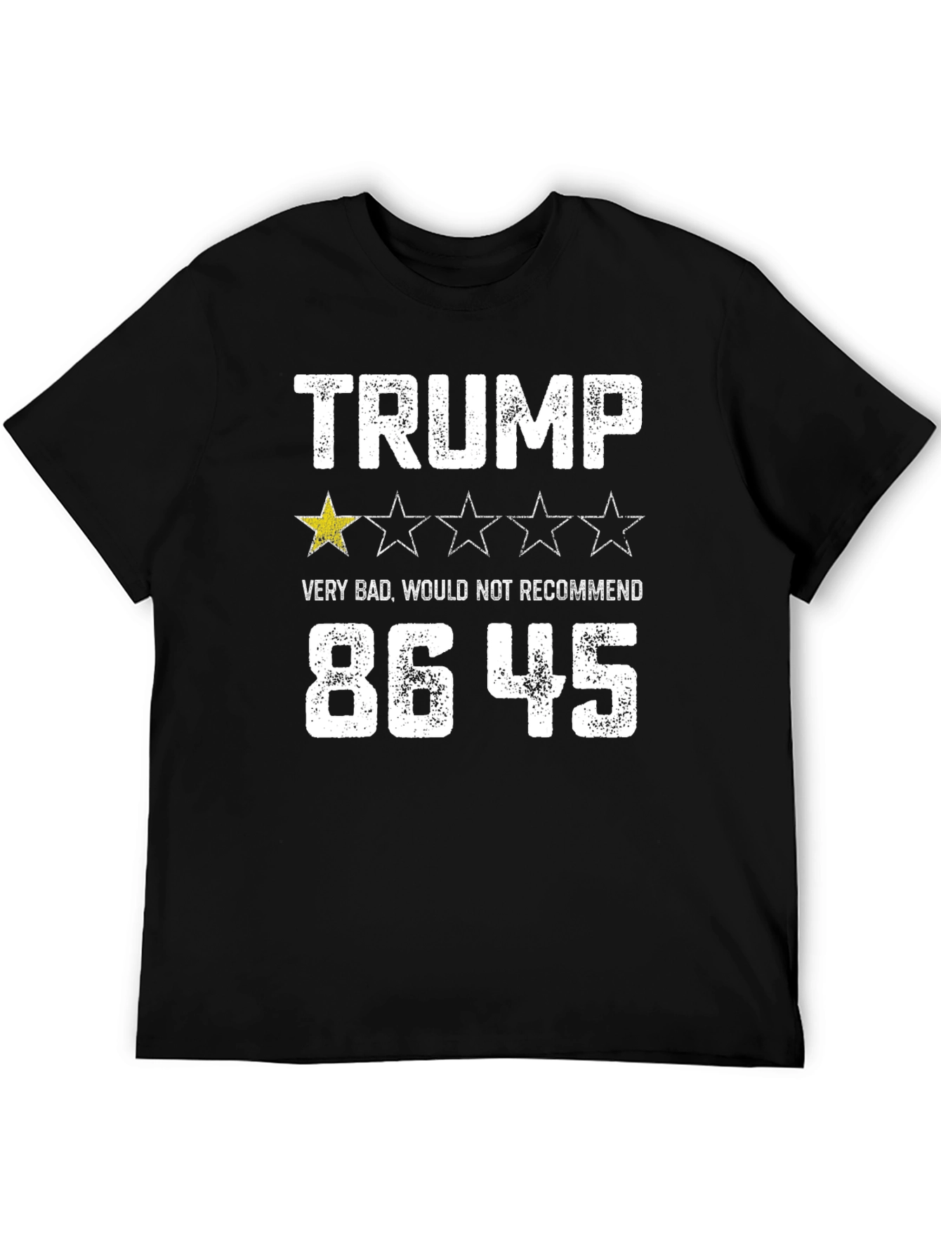 Trump 86 45 One Star Review T-Shirt