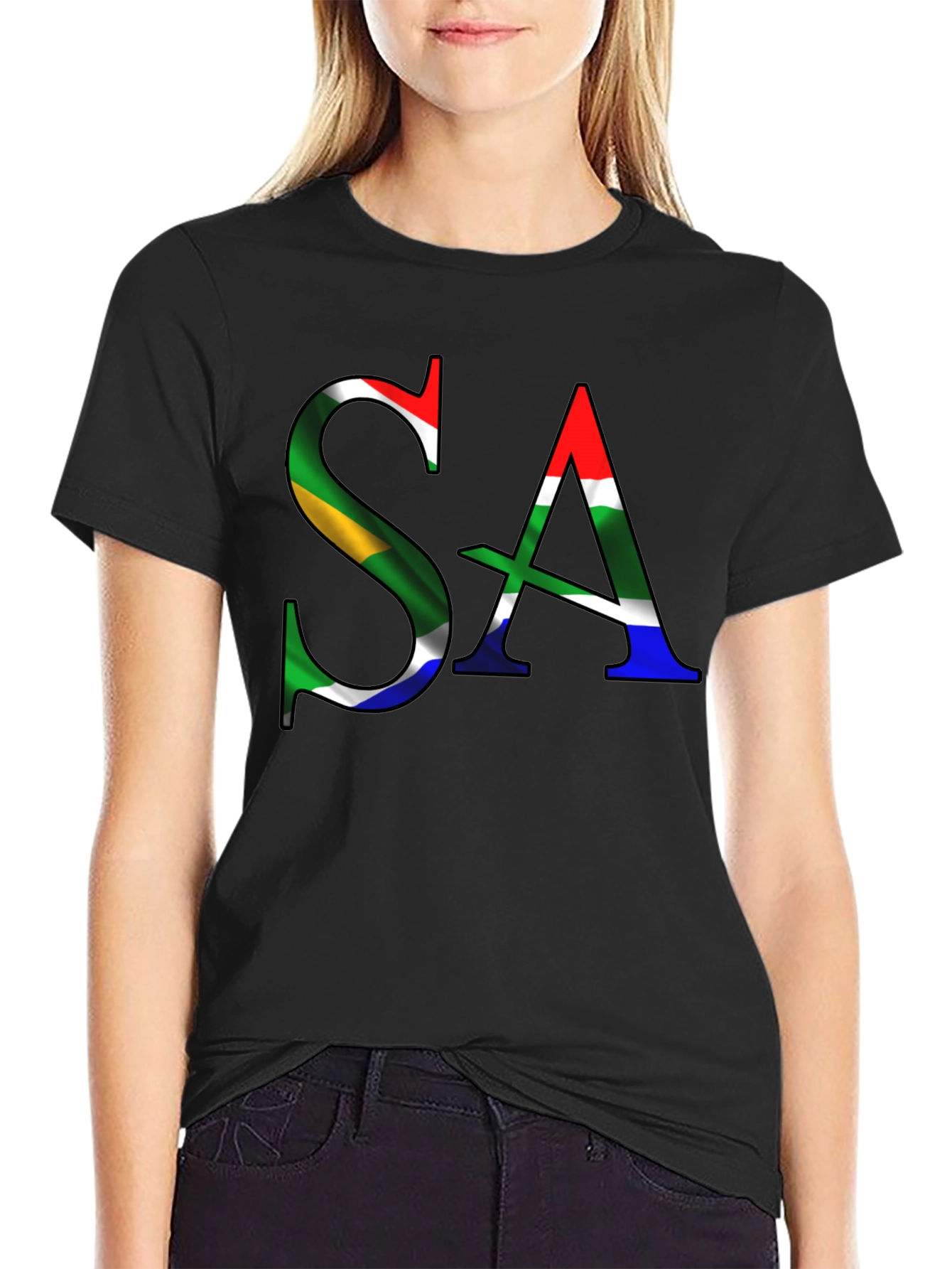 South Africa Flag Graphic Tee