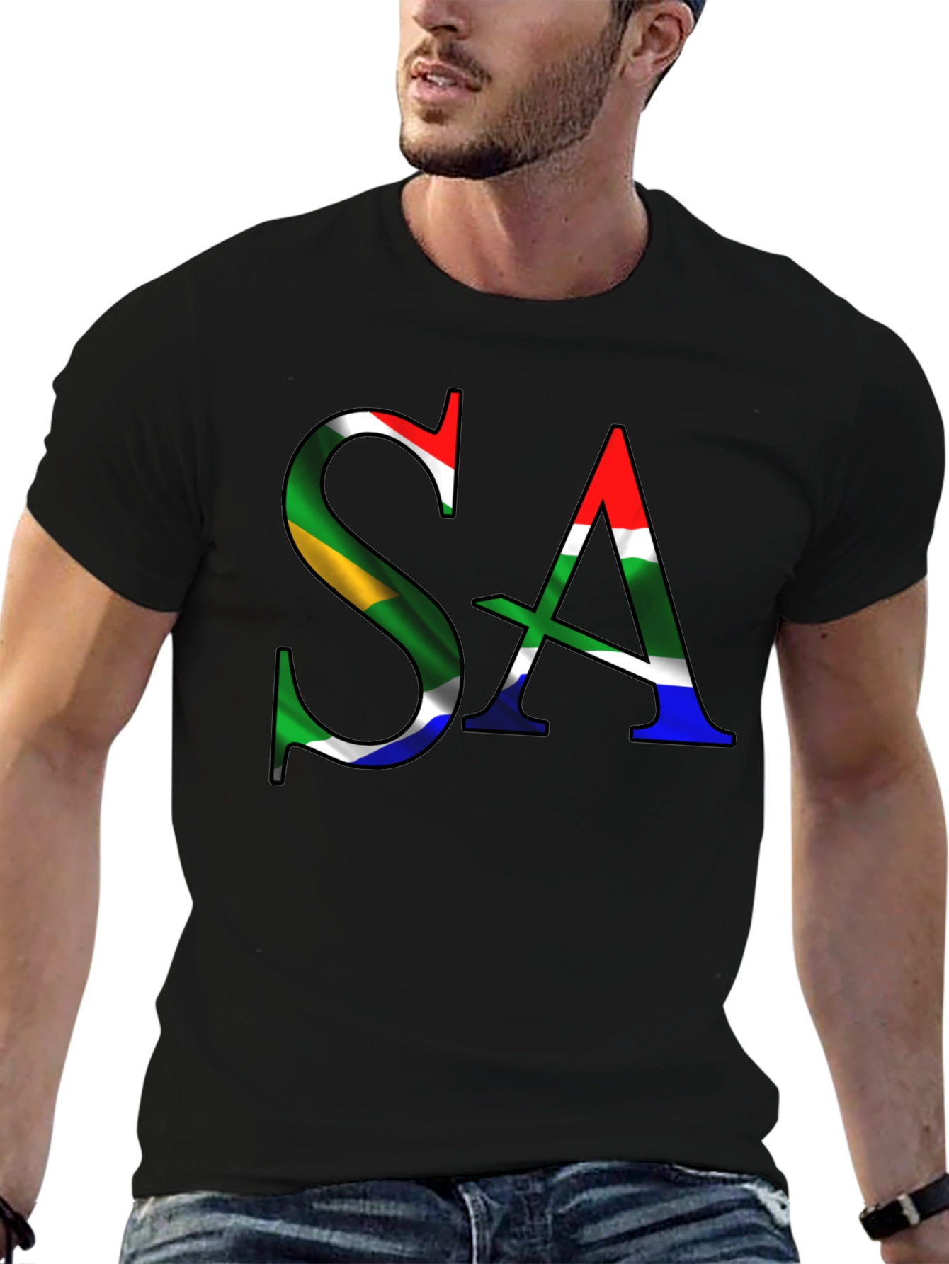 South Africa Flag Graphic Tee